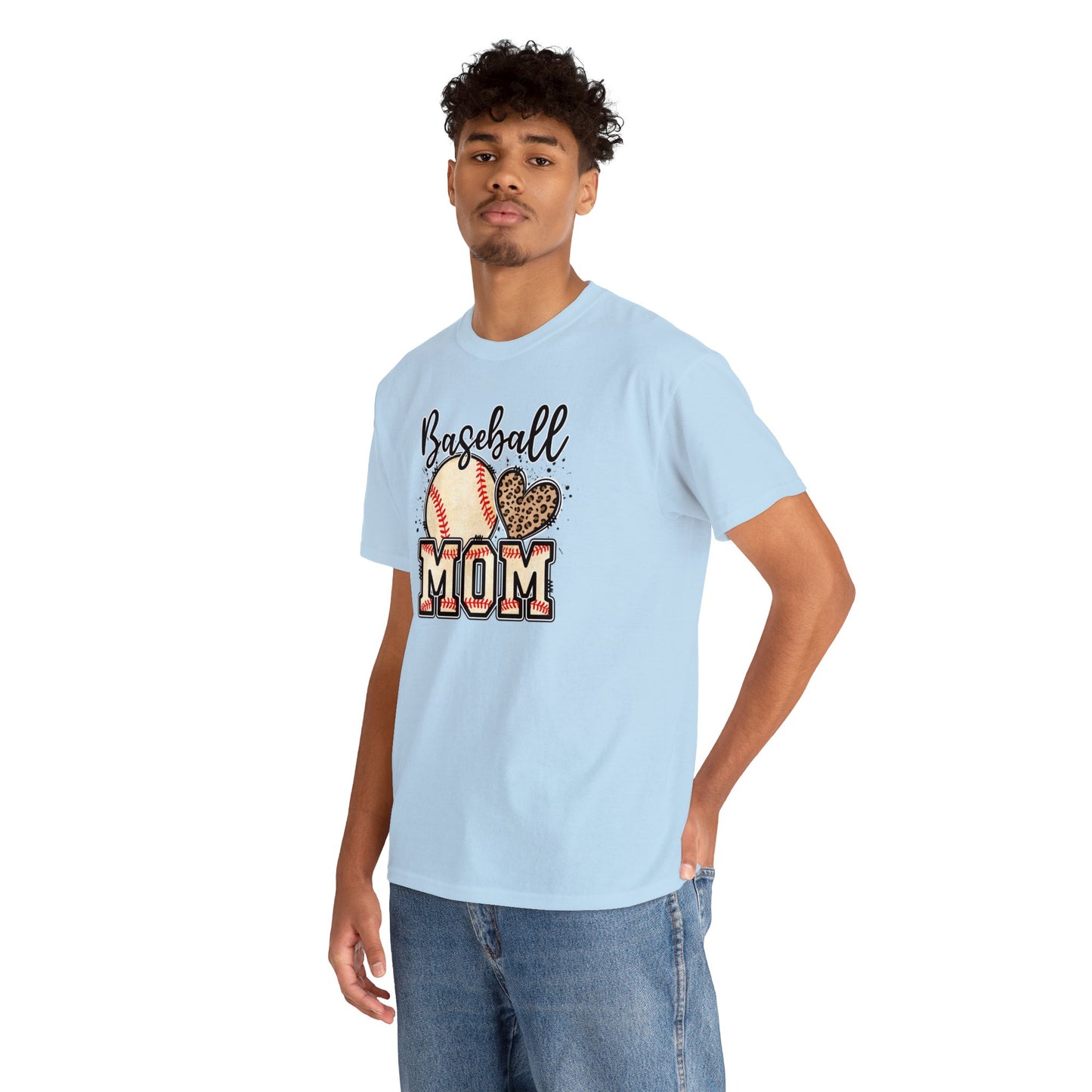 Baseball MOM shirt Unisex Heavy Cotton Tee