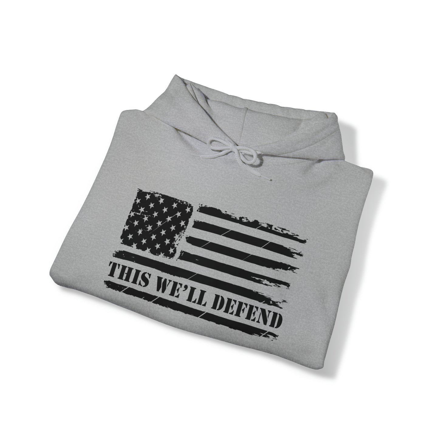 Flag This We'll Defend Unisex Heavy Blend™ Hooded Sweatshirt