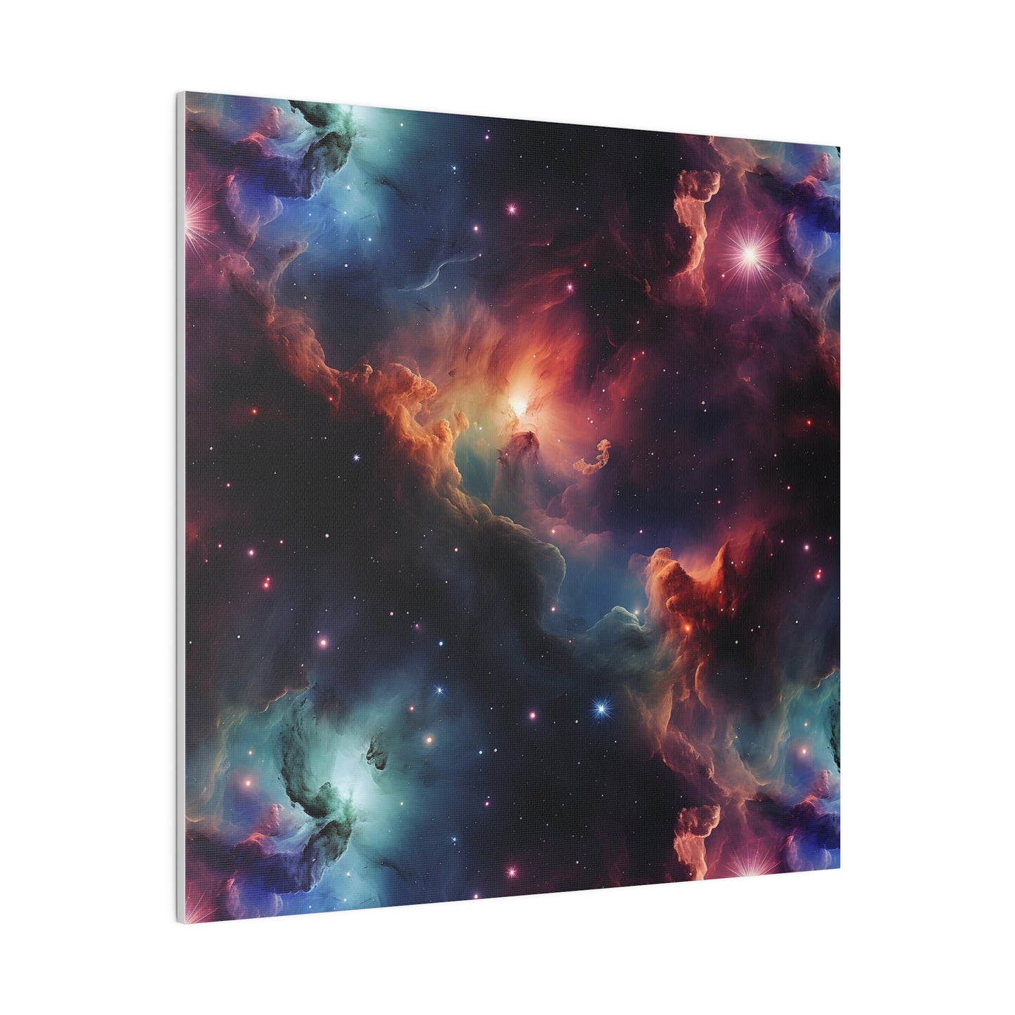 Cosmic Nebula Matte Canvas, Stretched, 0.75"