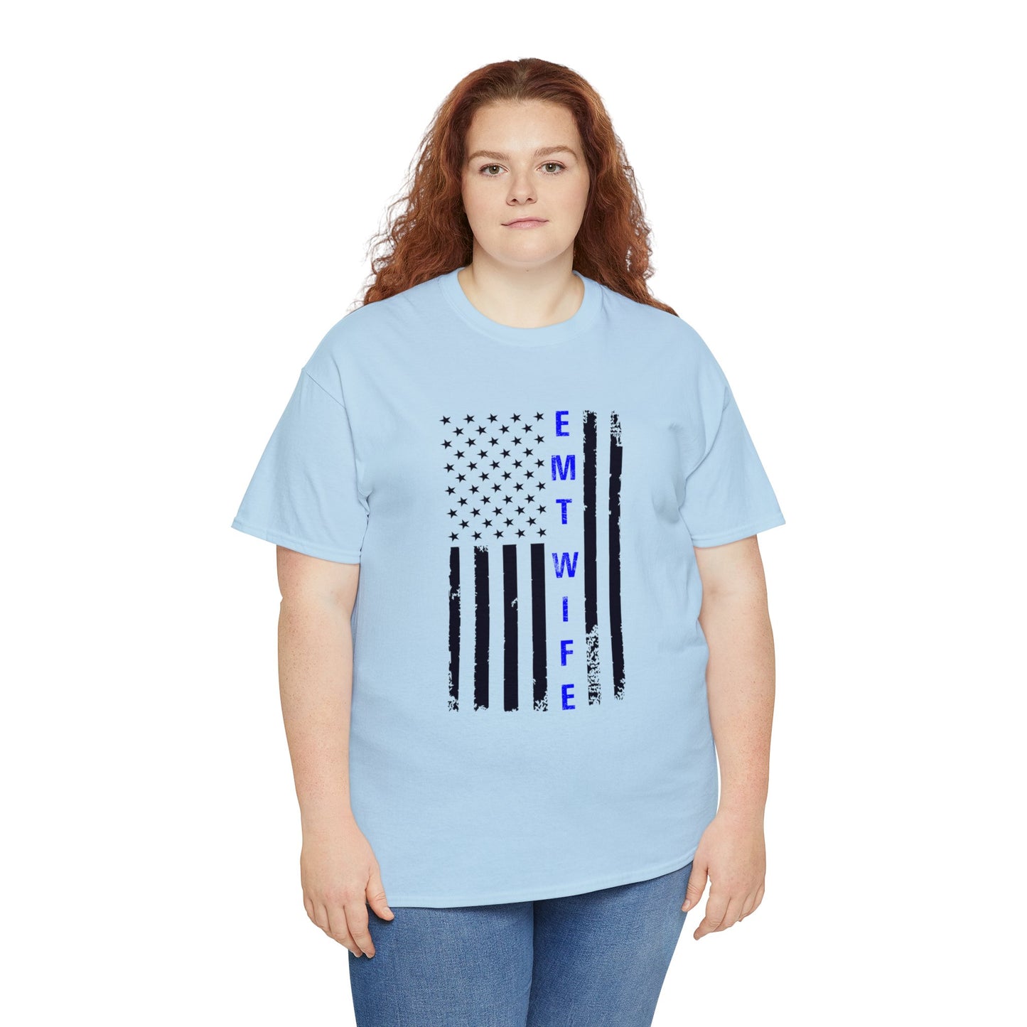 EMT Wife Unisex Heavy Cotton Tee