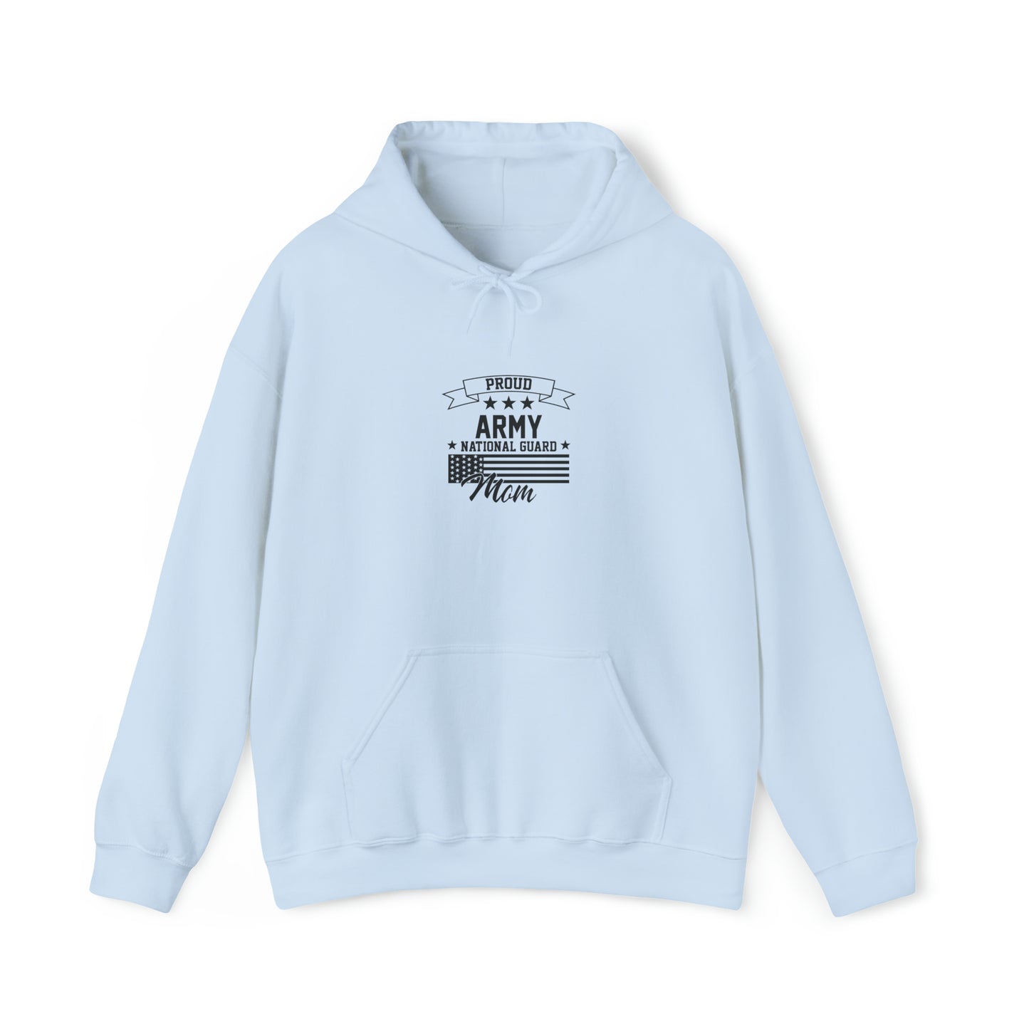 Proud Army National Guard MOM Unisex Heavy Blend™ Hooded Sweatshirt