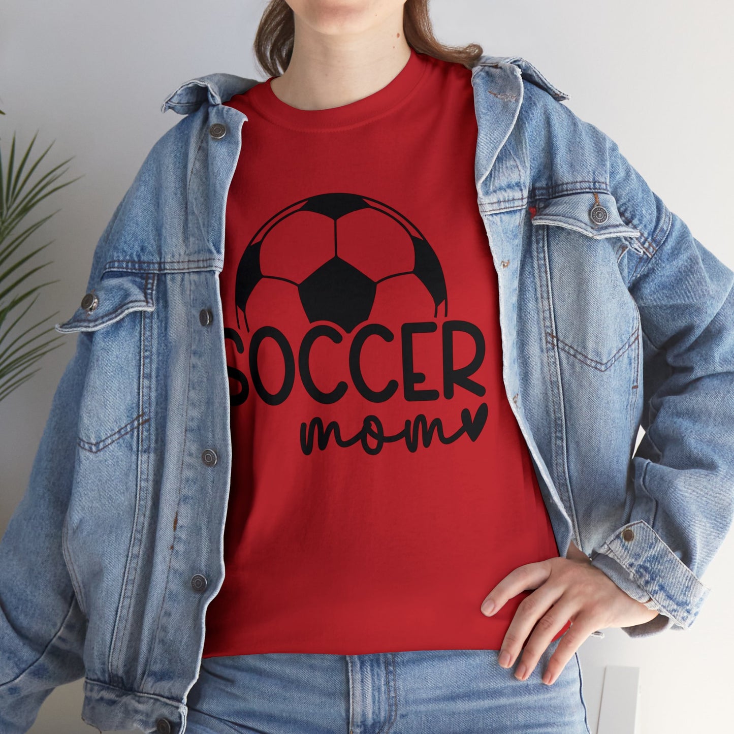 Soccer MOM Unisex Heavy Cotton Tee