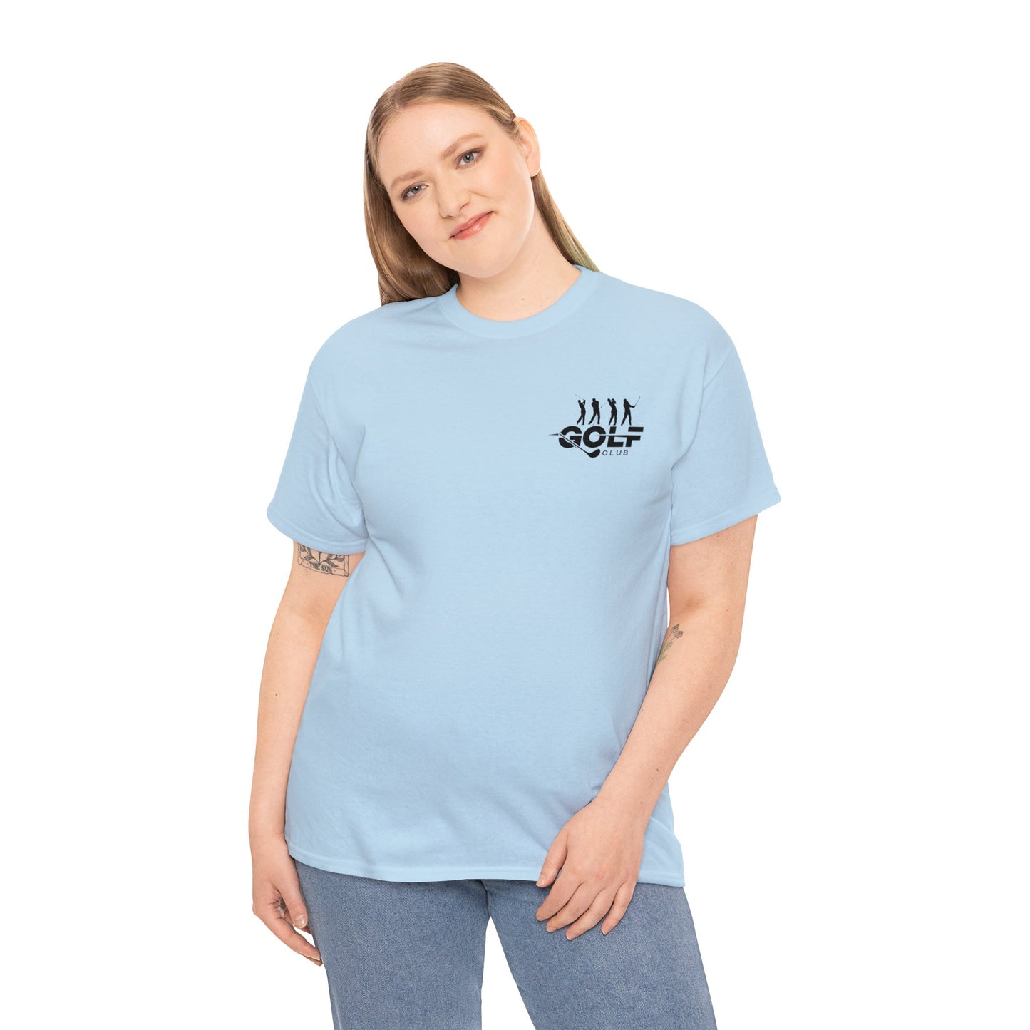 You Dont Stop Golfing When You Get Old You Get Old When You Stop Golfing Unisex Heavy Cotton Tee