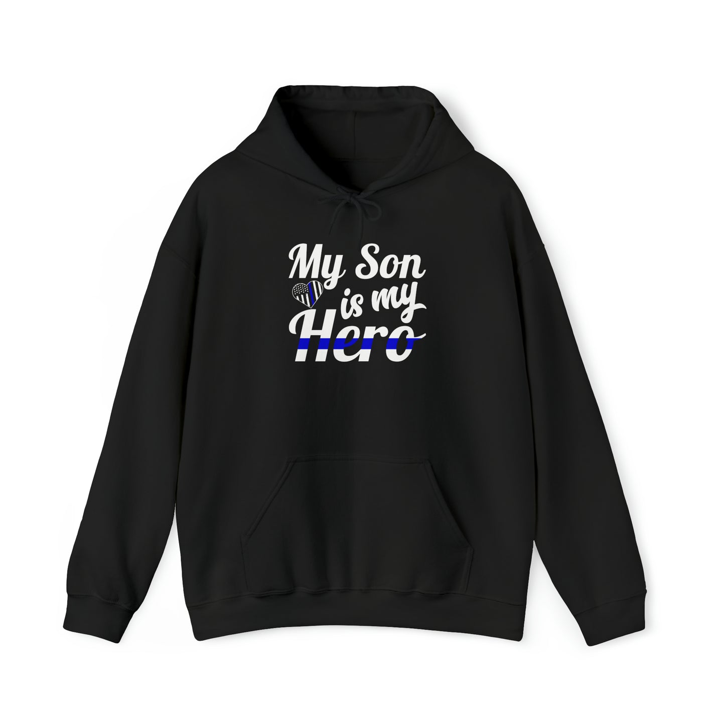 My Son My Hero Police Unisex Heavy Blend™ Hooded Sweatshirt