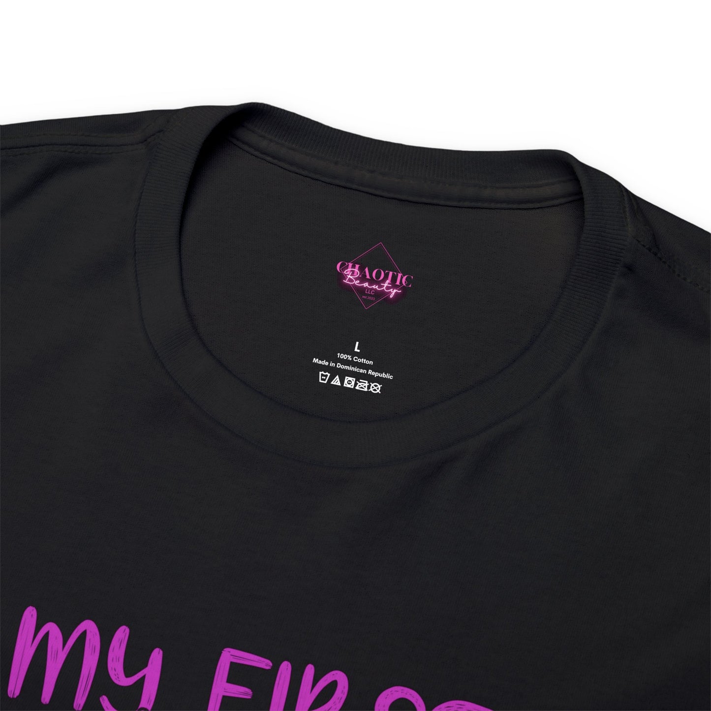My 1st Mothers Day as a Mom Pink Unisex Heavy Cotton Tee