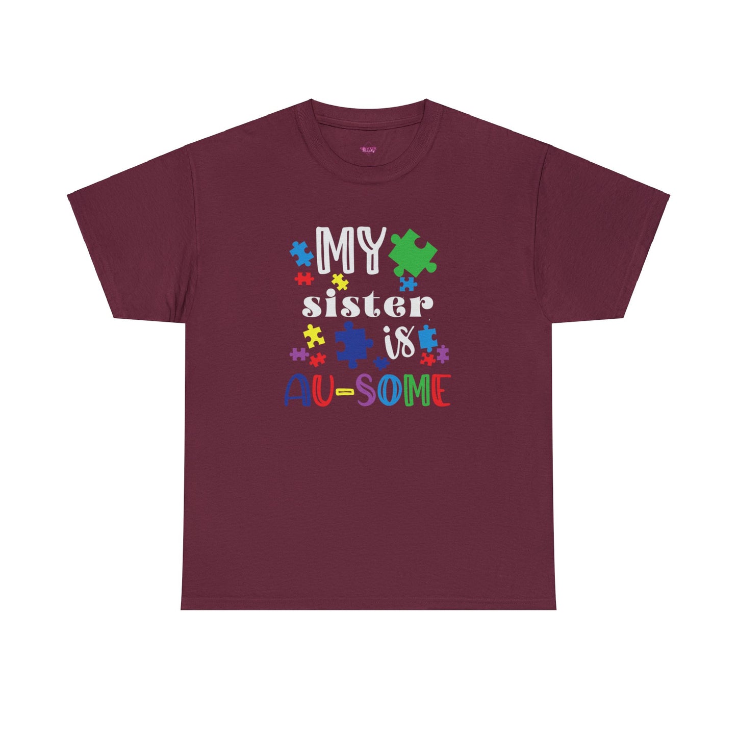 My Sister is AU-SOME Unisex Heavy Cotton Tee