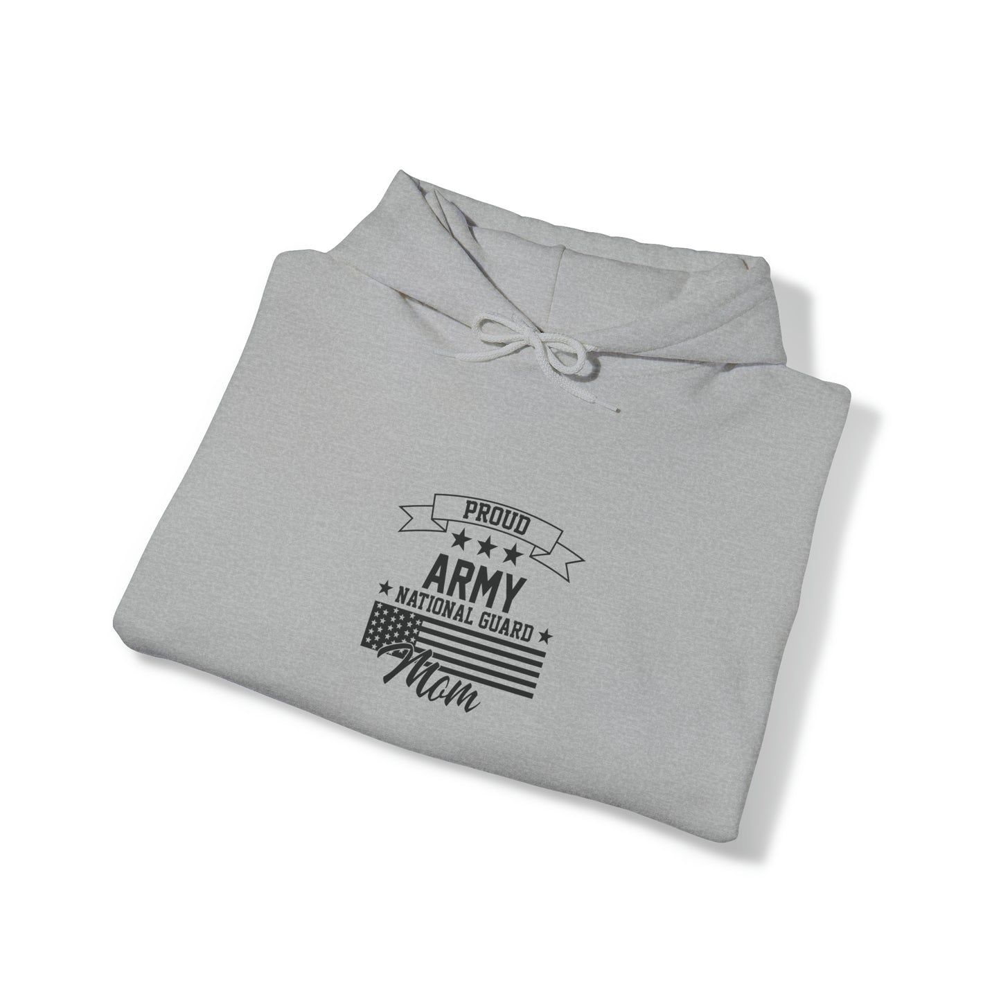 Proud Army National Guard MOM Unisex Heavy Blend™ Hooded Sweatshirt