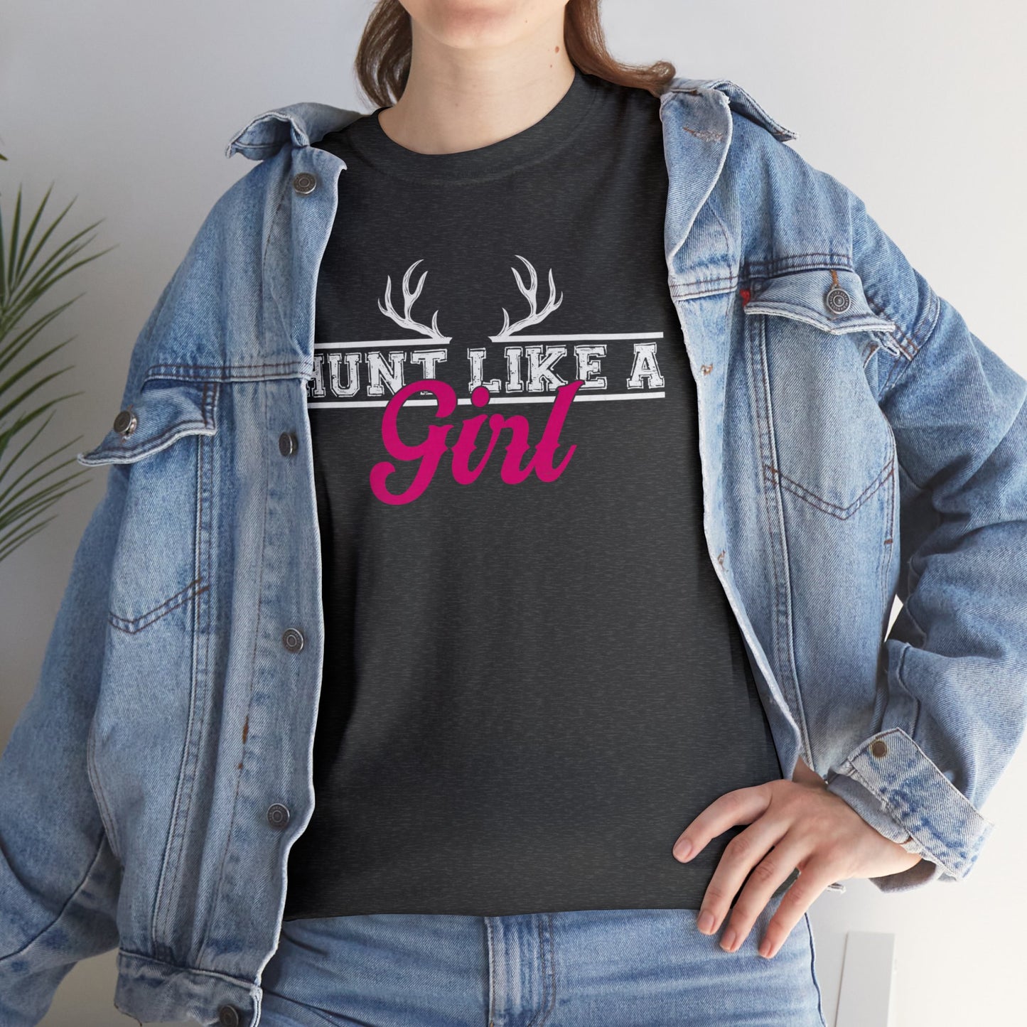 Hunt Like a Girl Unisex Heavy Cotton Tee
