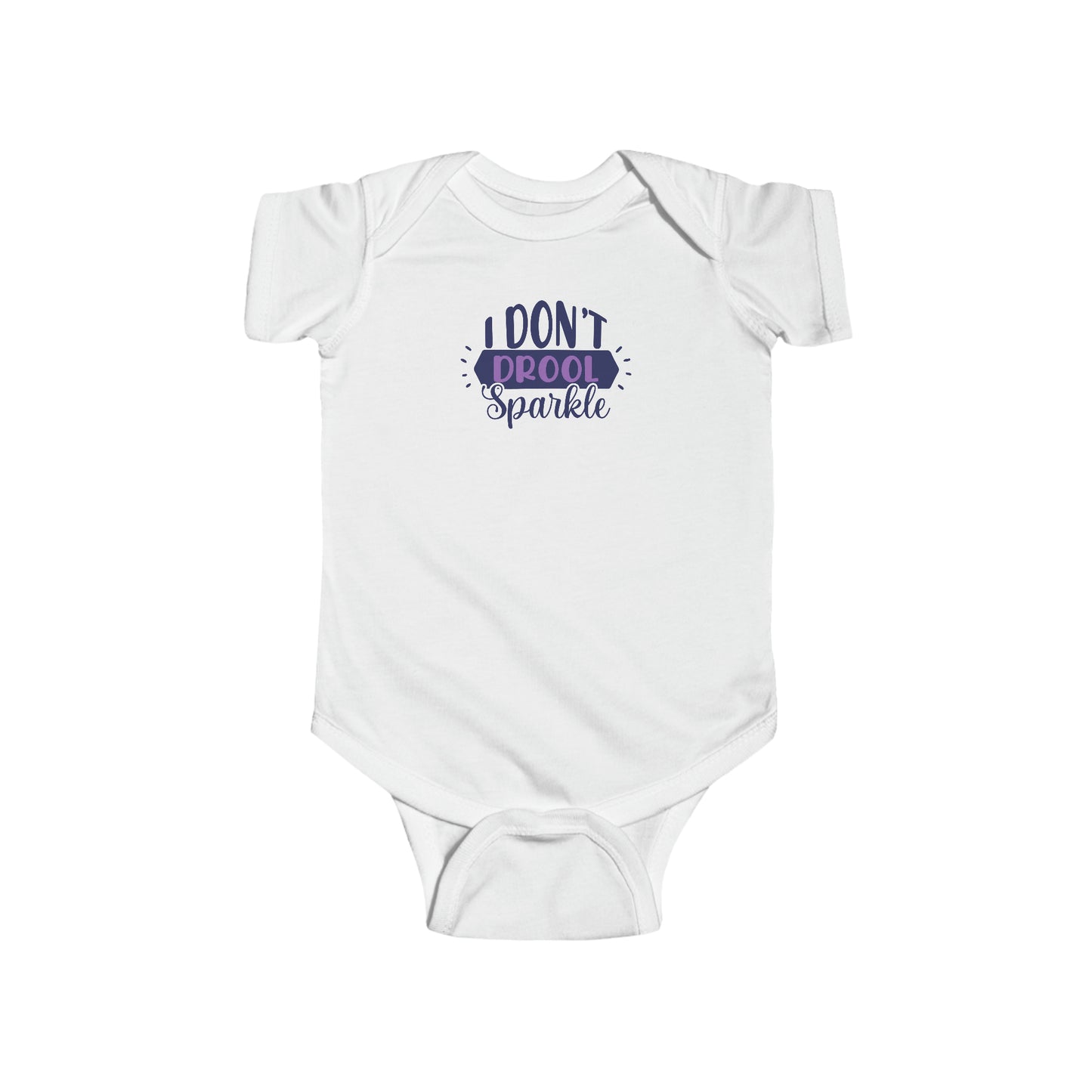 I Dont Drool I Sparkle Infant Fine Jersey Bodysuit