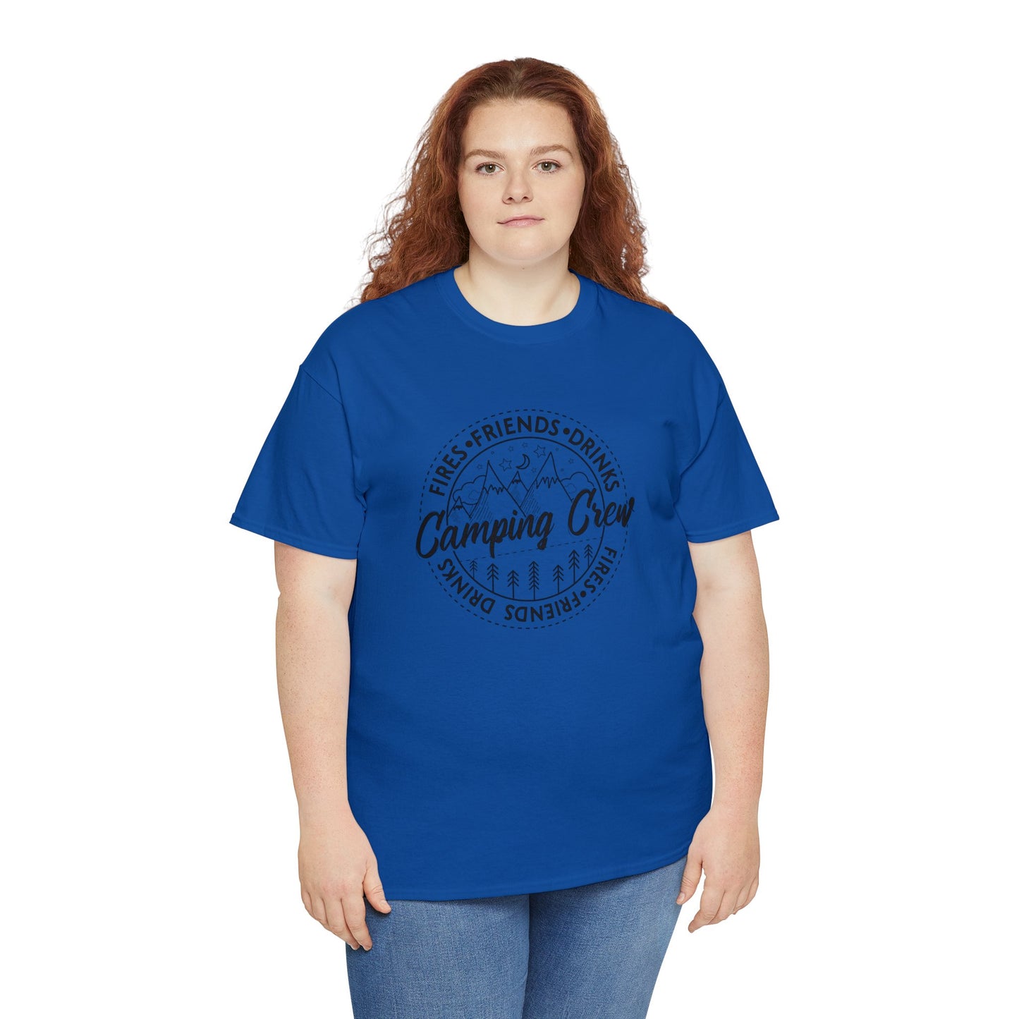 Camping Crew Unisex Heavy Cotton Tee