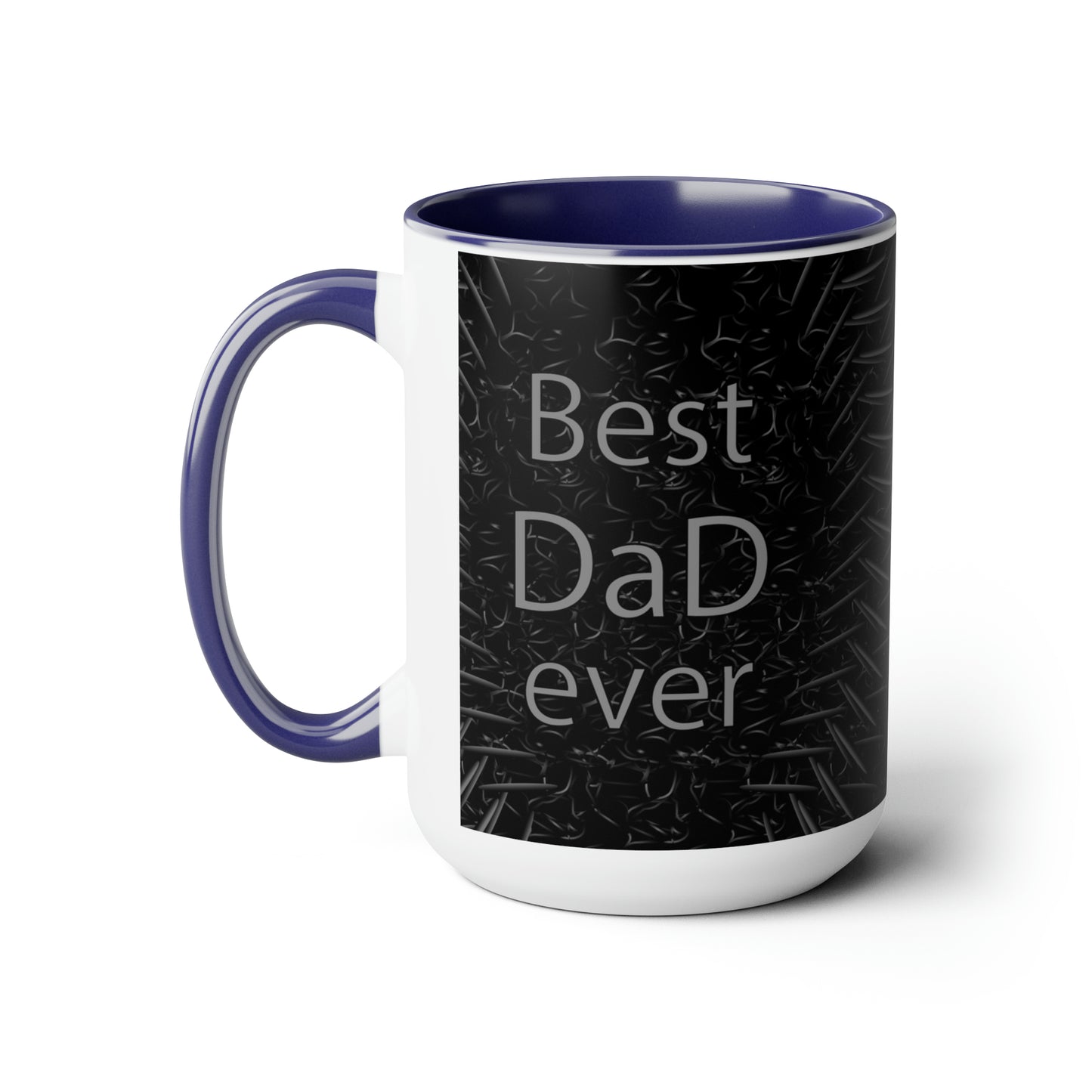 Best DAD ever Two-Tone Coffee Mugs, 15oz