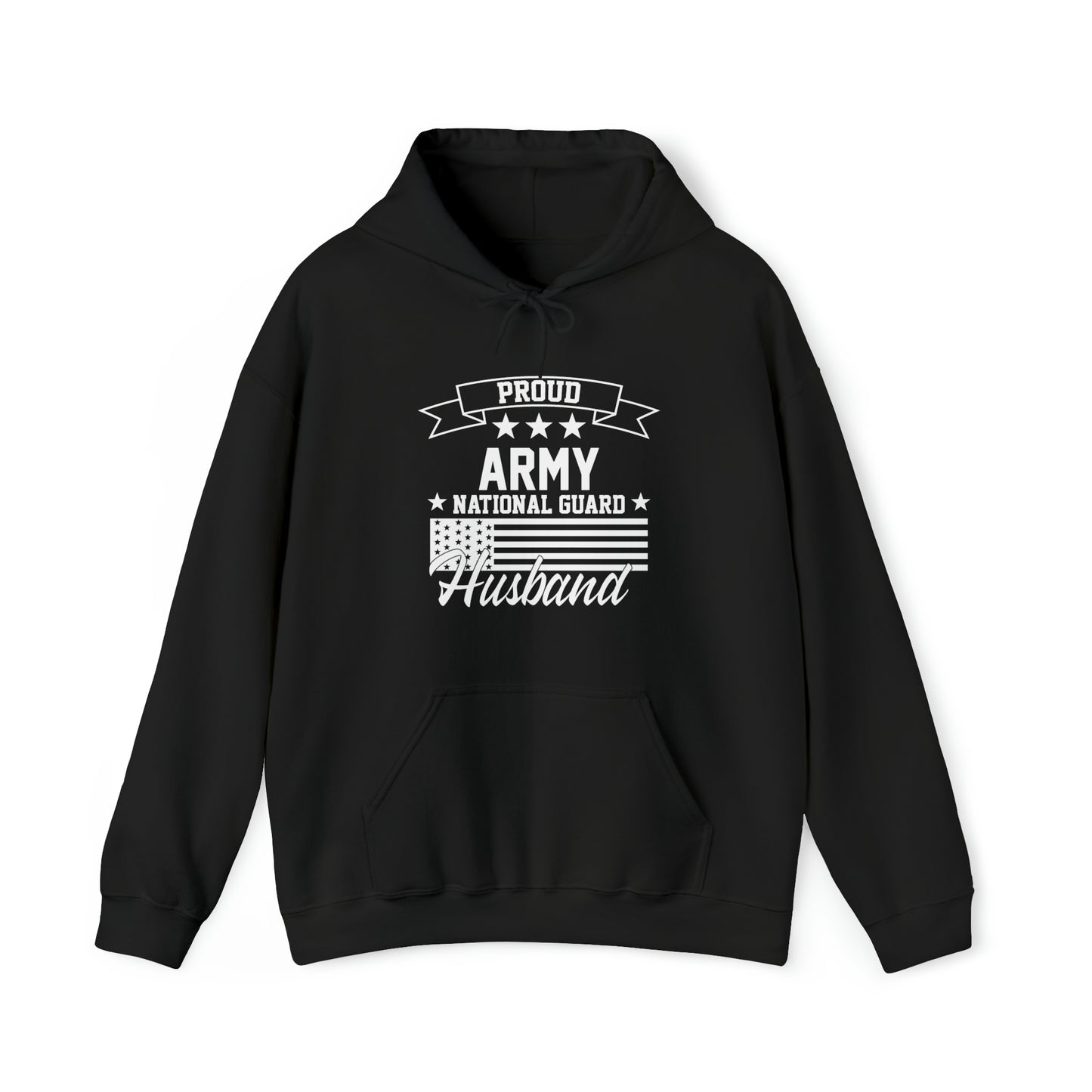Proud Army National Guard Husband Unisex Heavy Blend™ Hooded Sweatshirt