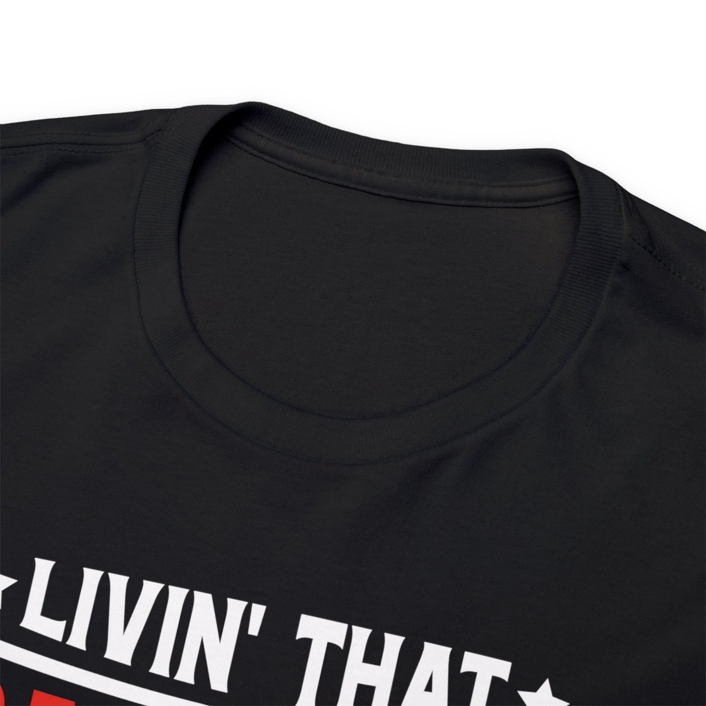 Livin That Baseball MOM Life shirt Unisex Heavy Cotton Tee