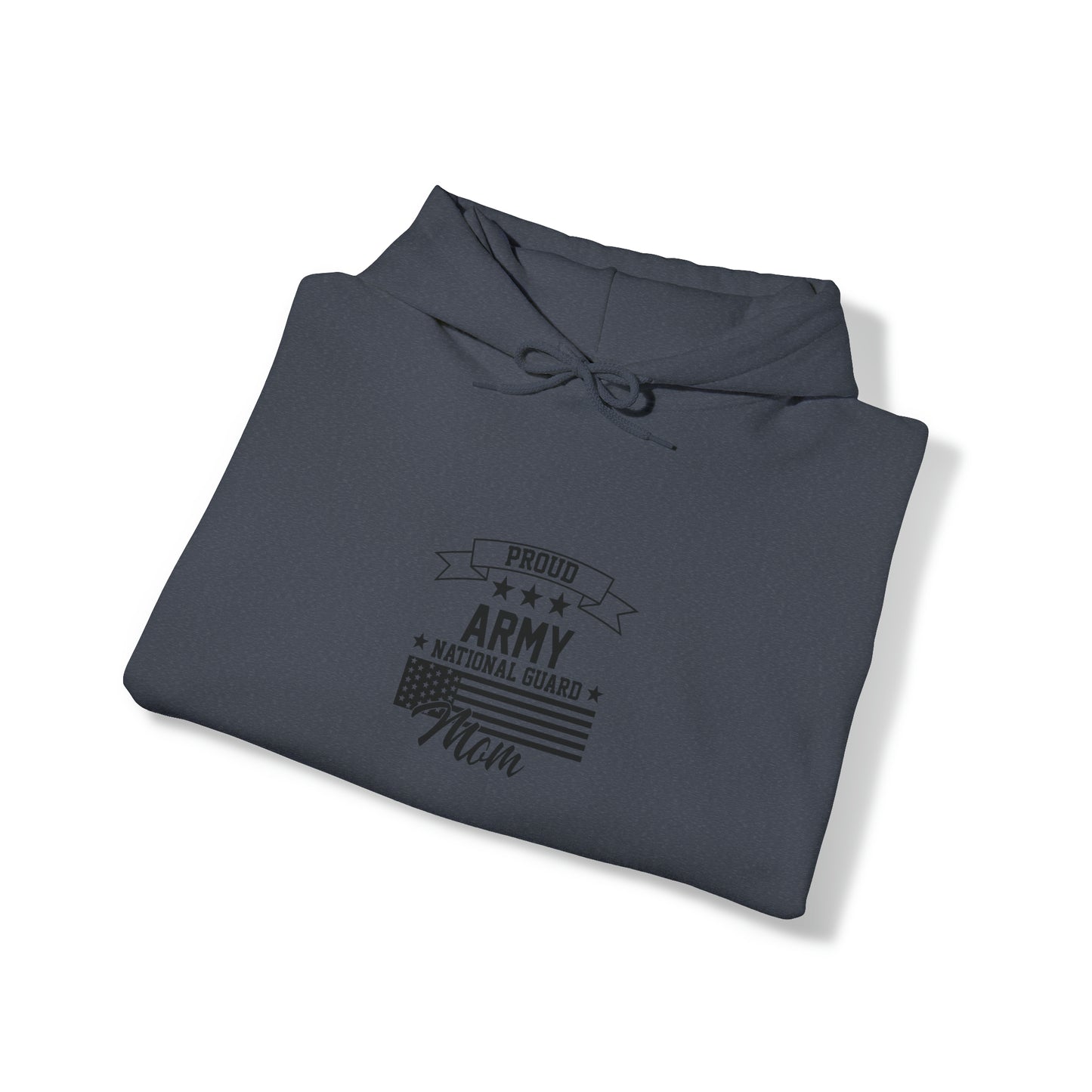 Proud Army National Guard MOM Unisex Heavy Blend™ Hooded Sweatshirt