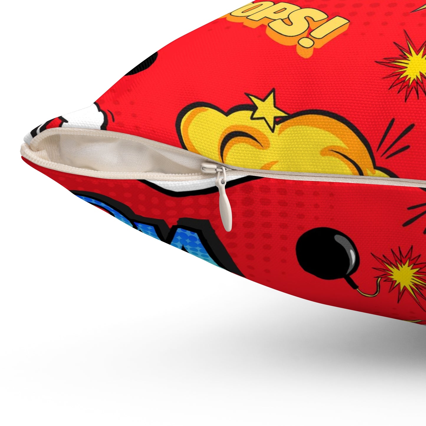 Super Heros Inspired Spun Polyester Square Pillow