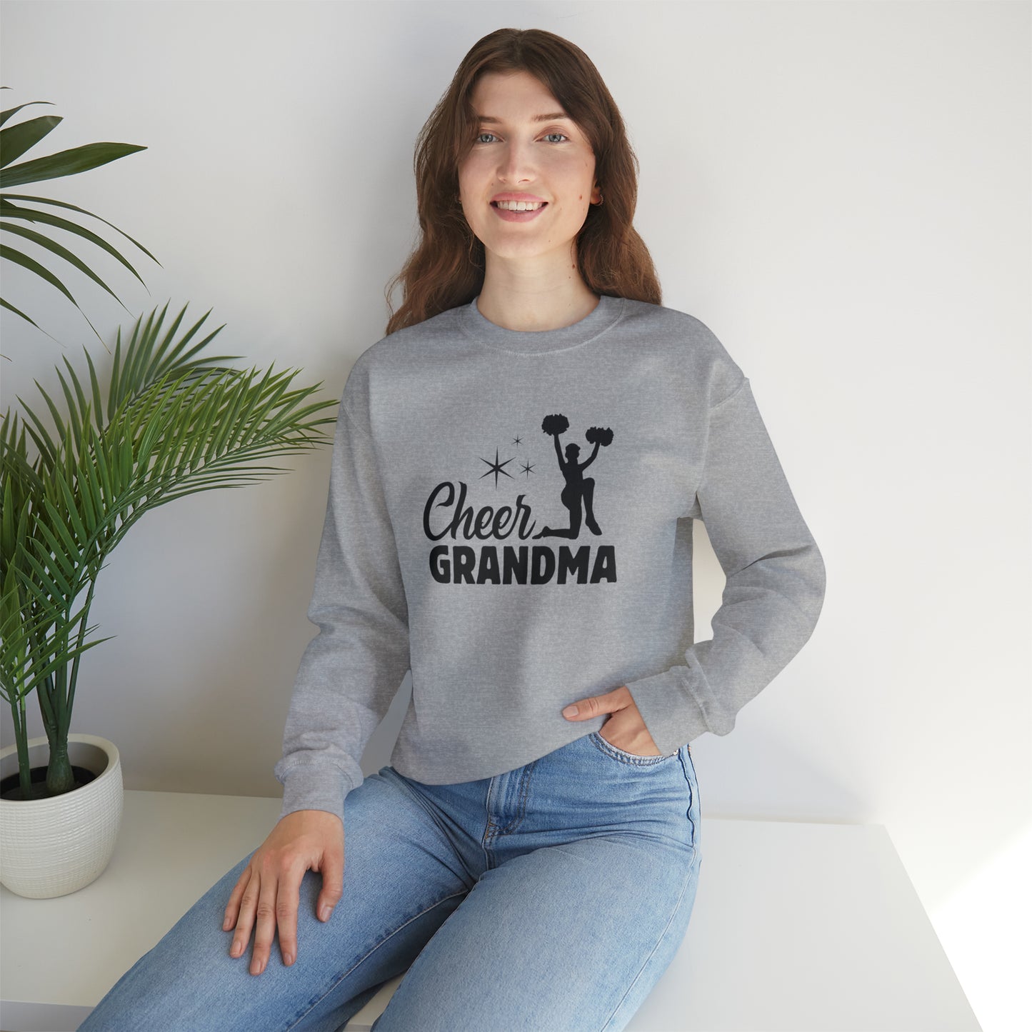Cheer Grandma Unisex Heavy Blend™ Crewneck Sweatshirt