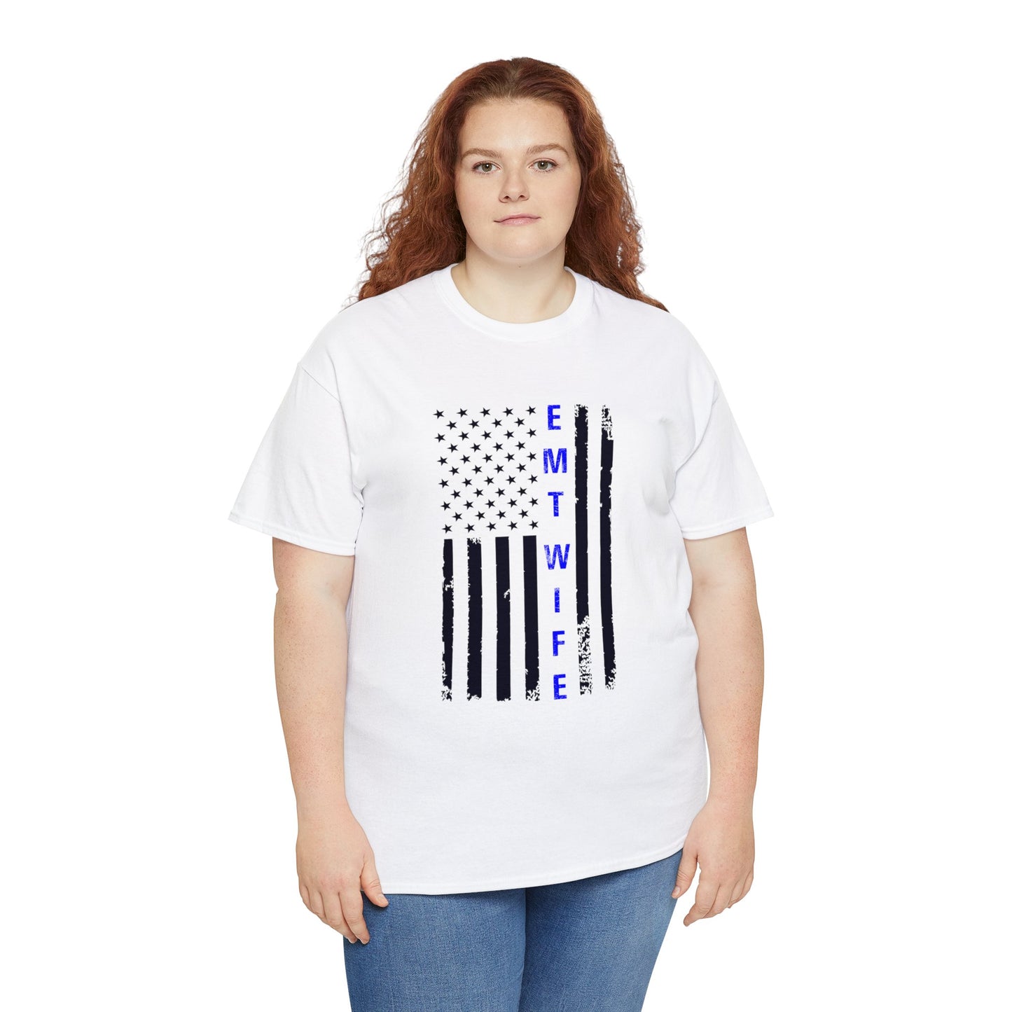 EMT Wife Unisex Heavy Cotton Tee