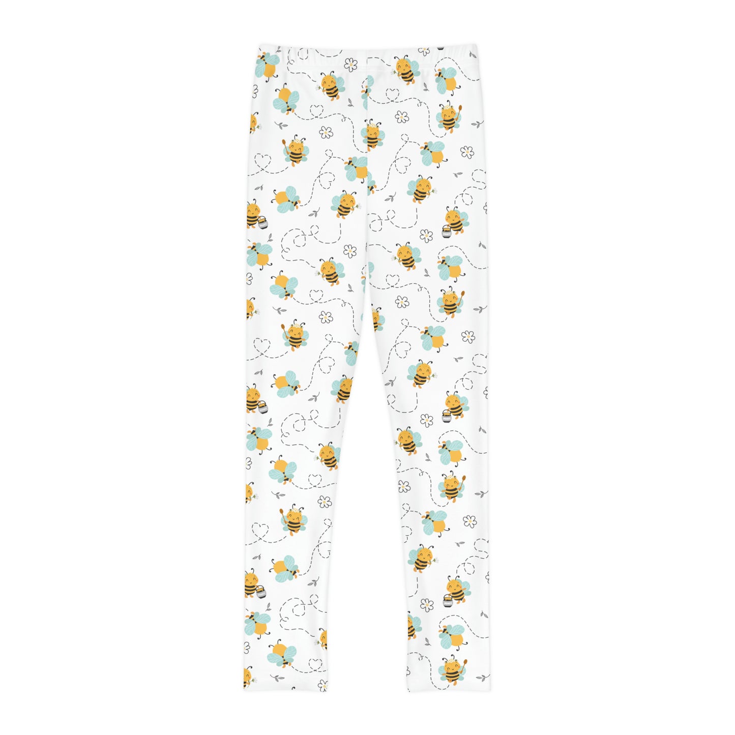 Bees Please Youth Full-Length Leggings
