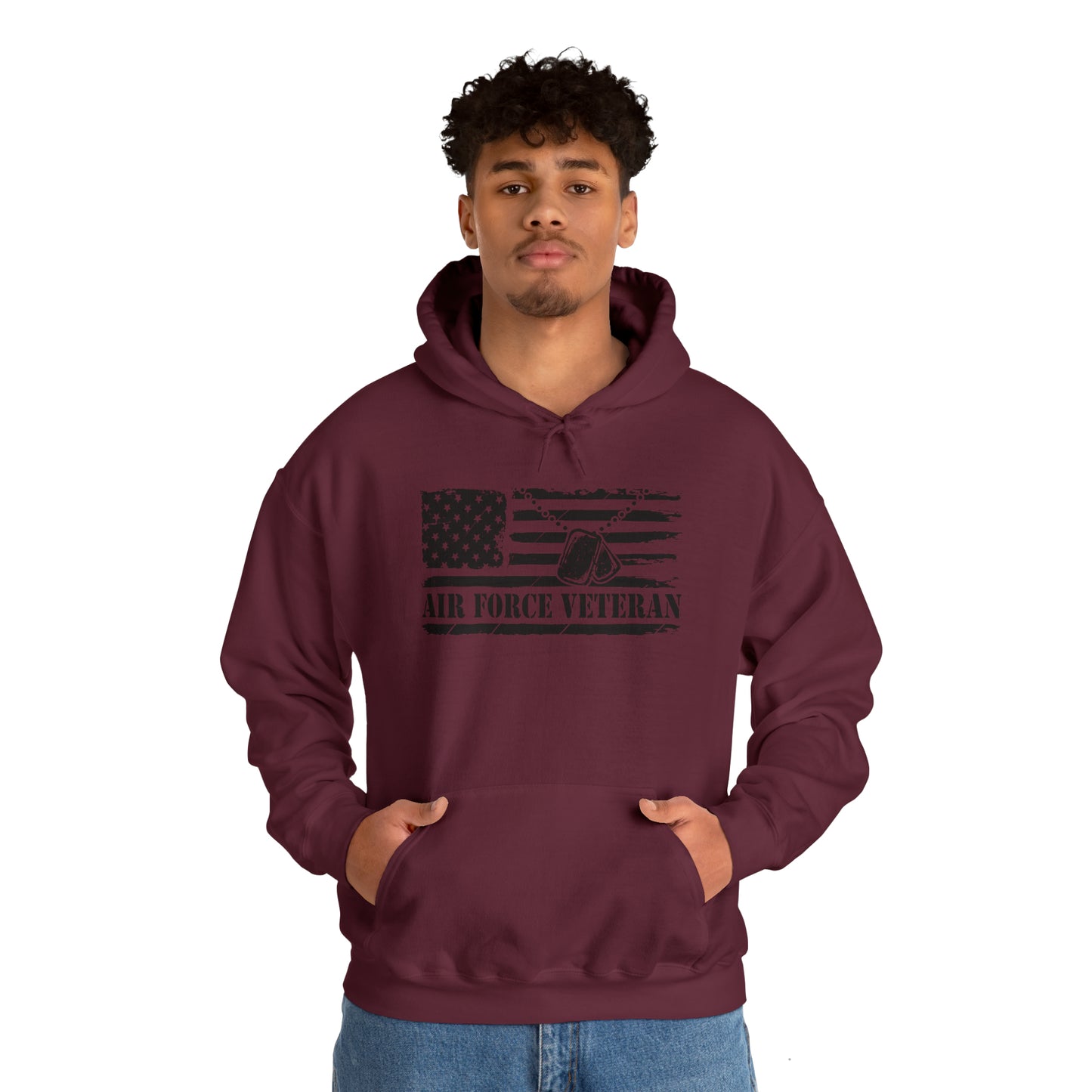 Air Force Veteran Unisex Heavy Blend™ Hooded Sweatshirt