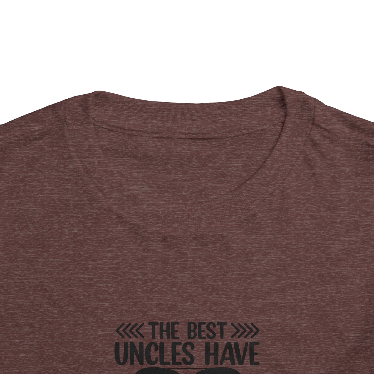 The Best Uncles Have Beards Toddler Short Sleeve Tee