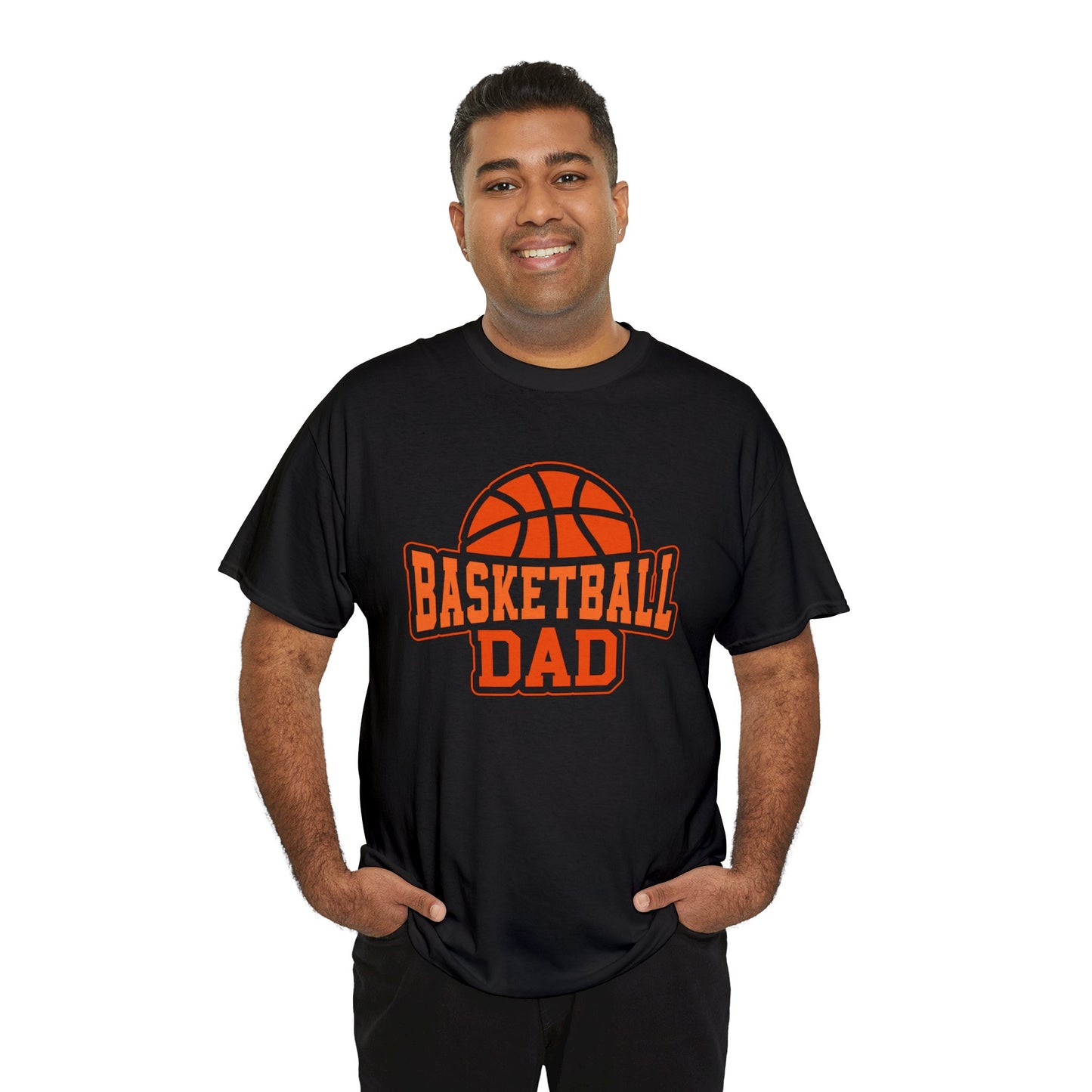 Basketball Dad Unisex Heavy Cotton Tee