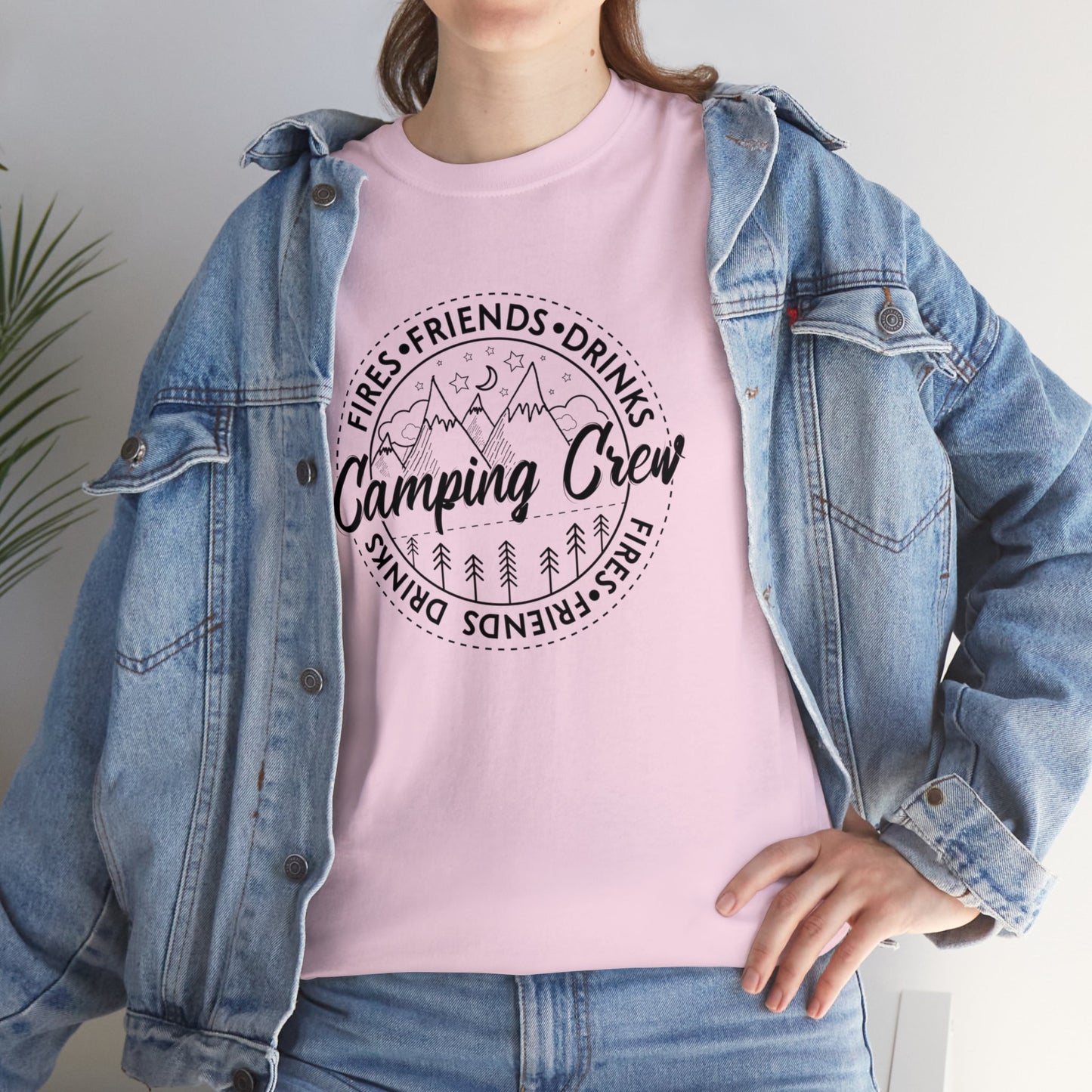 Camping Crew Unisex Heavy Cotton Tee