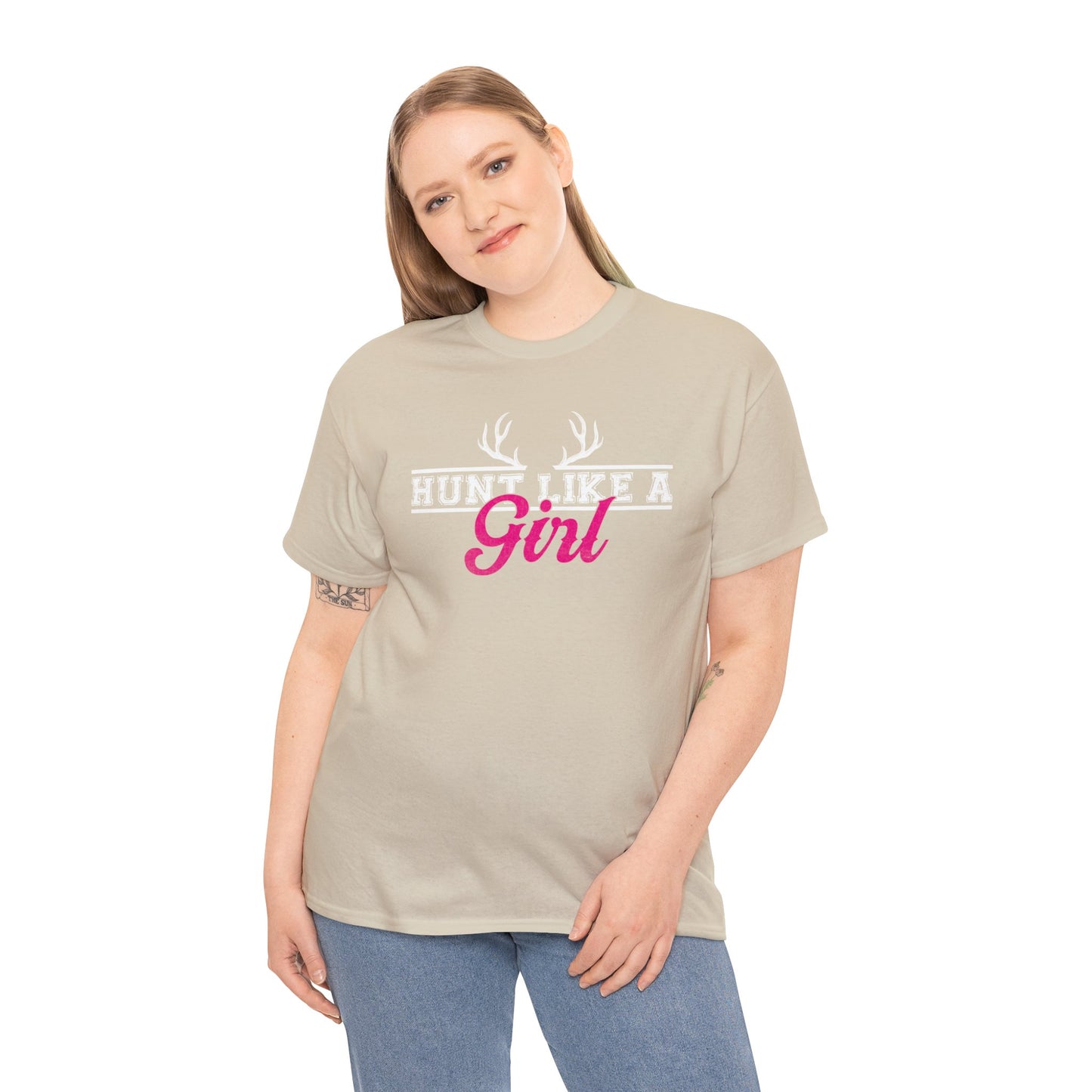 Hunt Like a Girl Unisex Heavy Cotton Tee