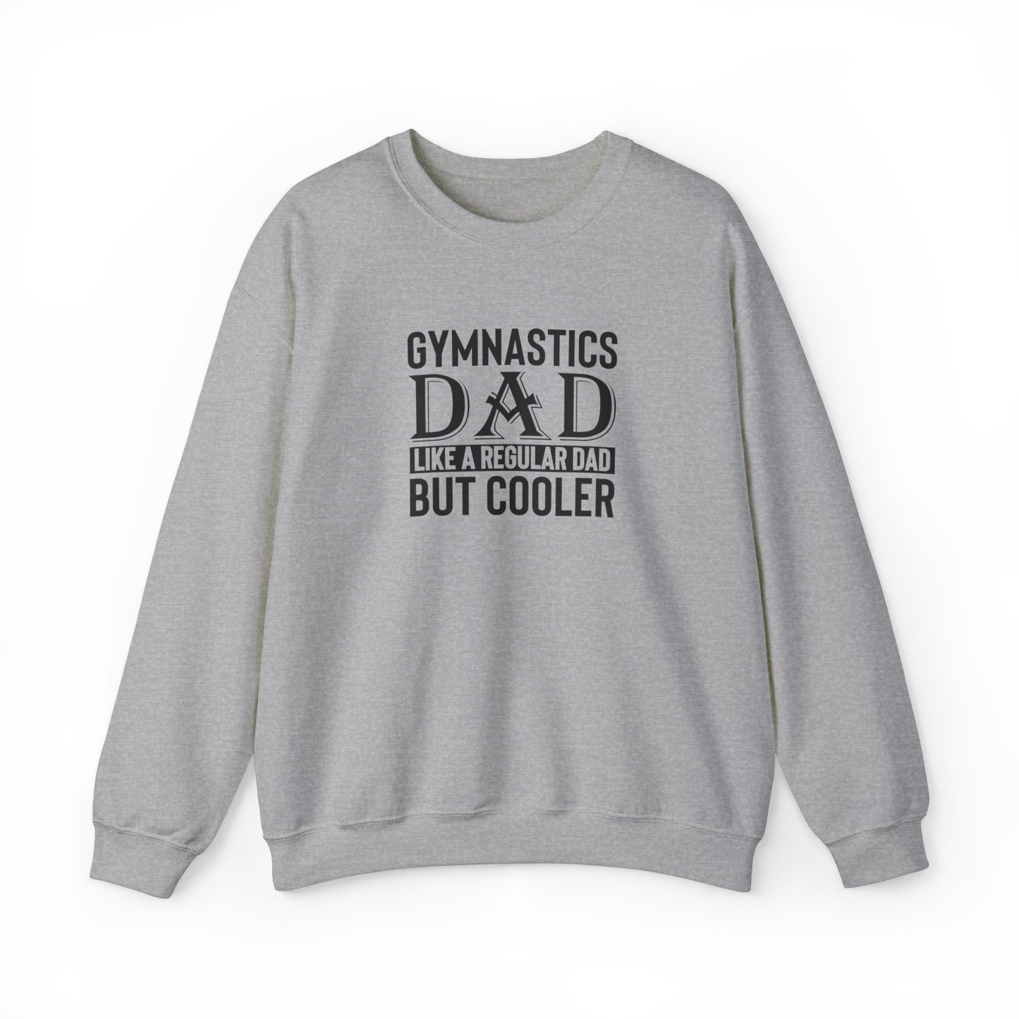 Gymnastics Dad like Regular Dad but Cooler Unisex Heavy Blend™ Crewneck Sweatshirt