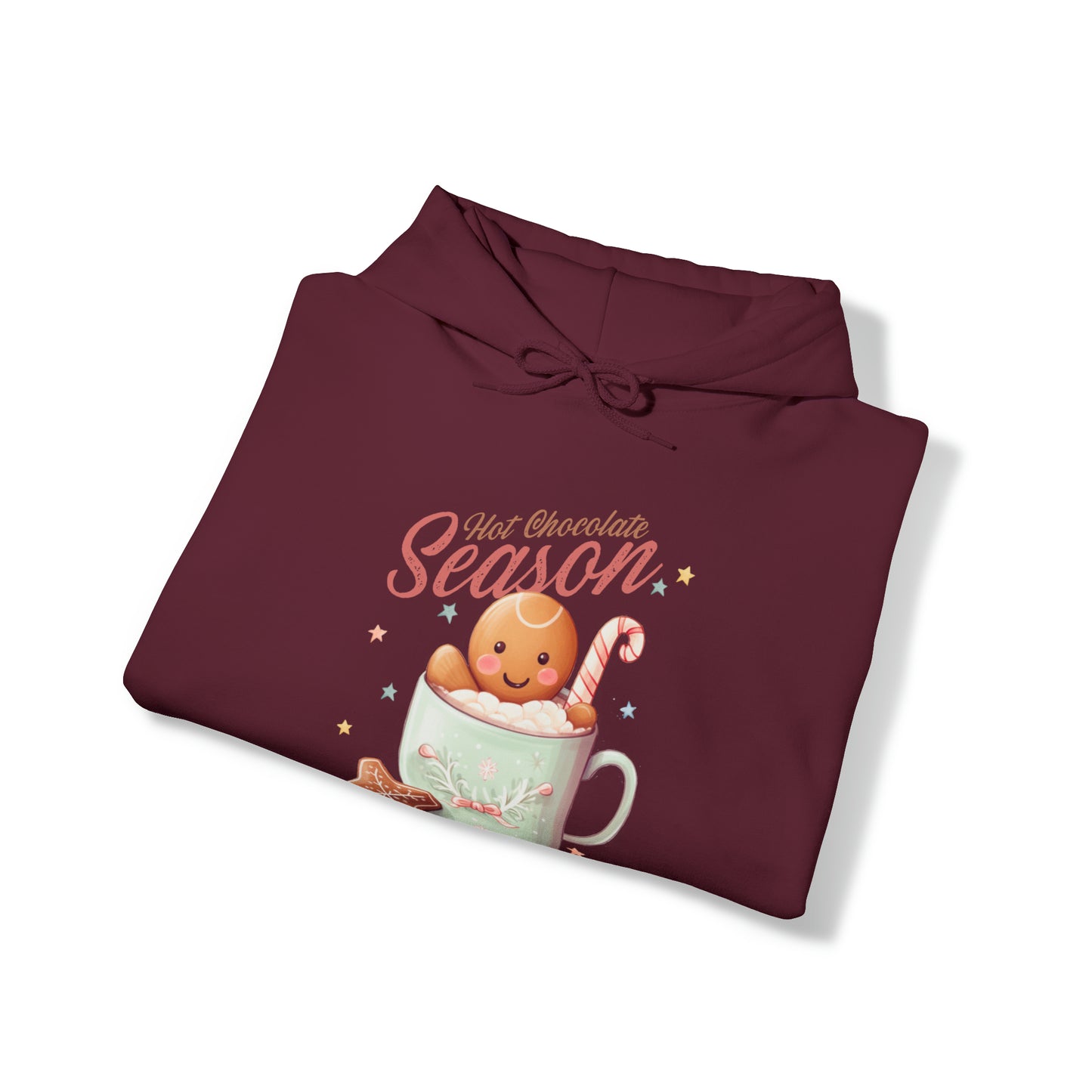Hot Chocolate Season Unisex Heavy Blend™ Hooded Sweatshirt