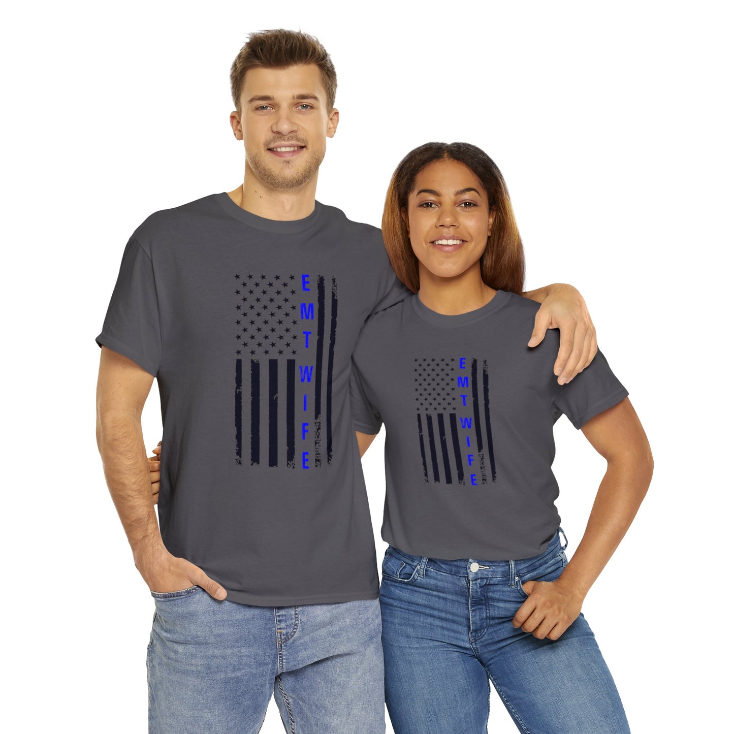EMT Wife Unisex Heavy Cotton Tee