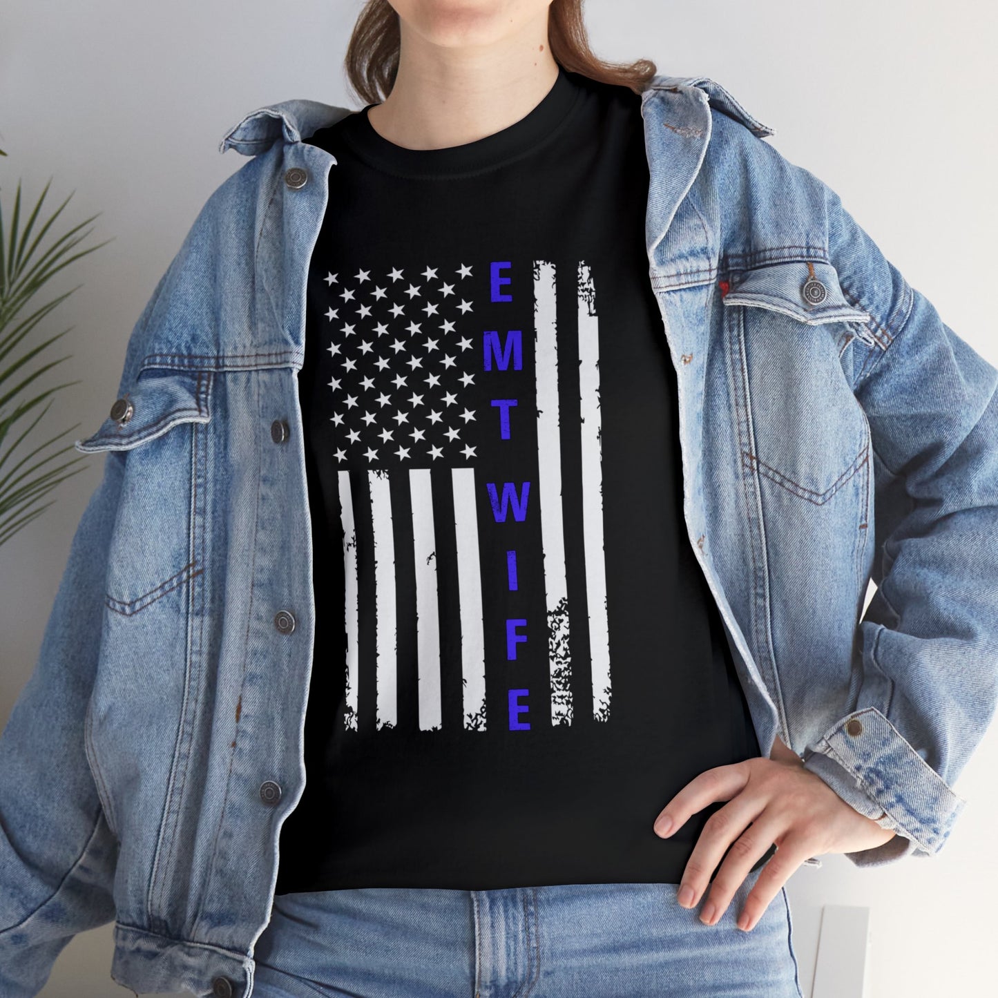EMT Wife Unisex Heavy Cotton Tee