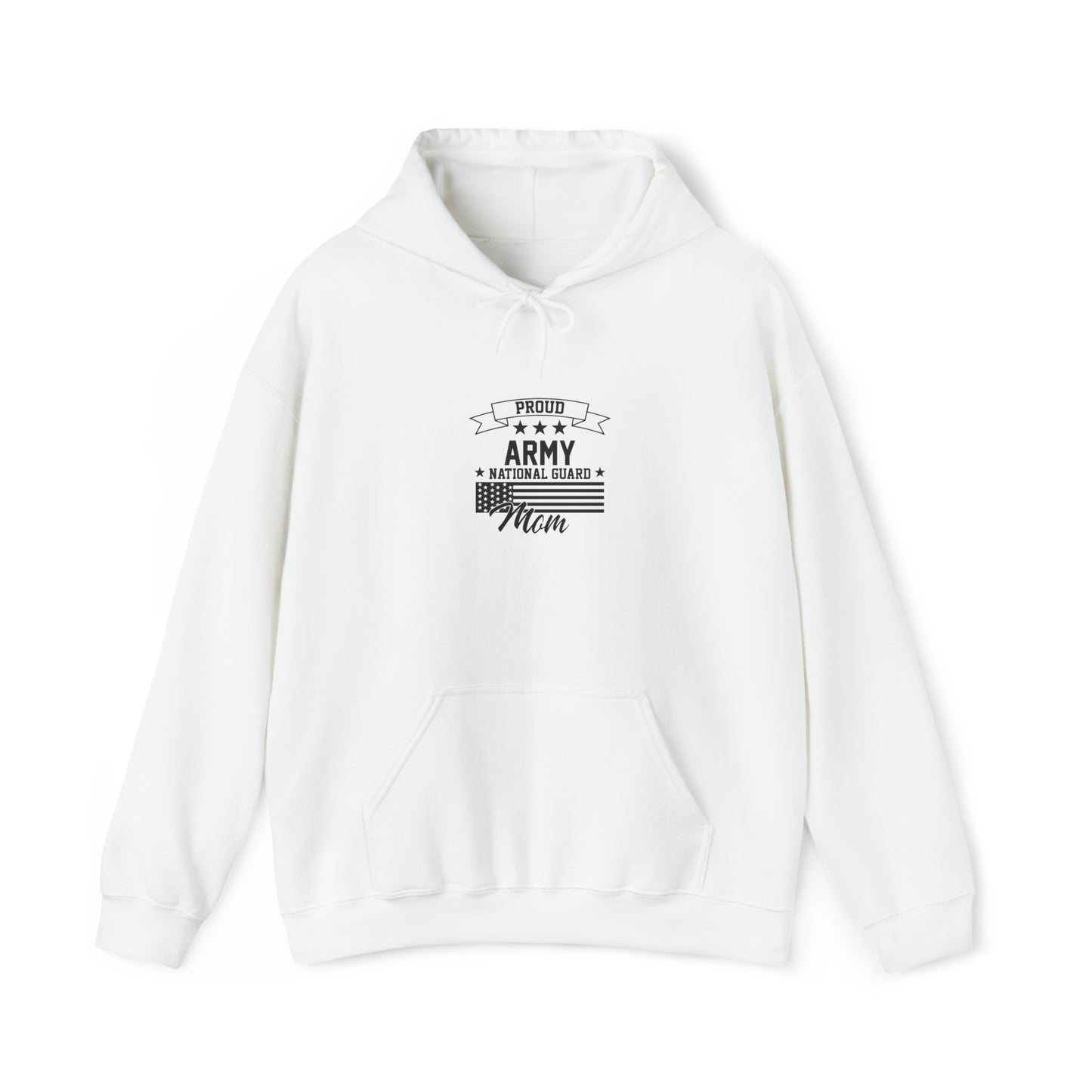 Proud Army National Guard MOM Unisex Heavy Blend™ Hooded Sweatshirt