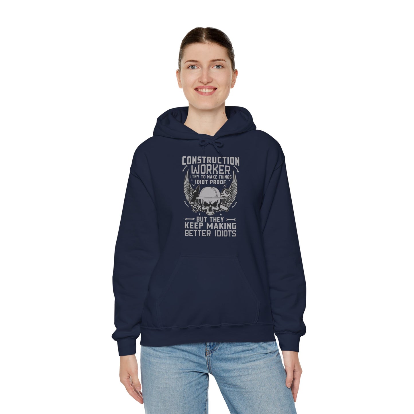 Contruction Worker Unisex Heavy Blend™ Hooded Sweatshirt