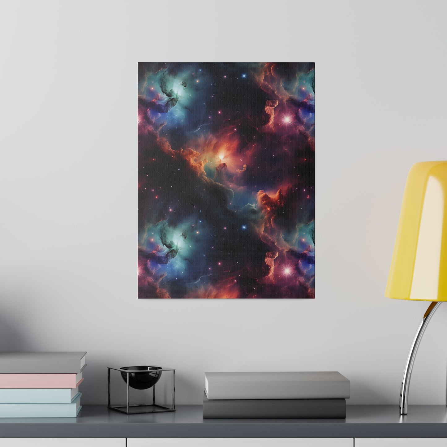 Cosmic Nebula Matte Canvas, Stretched, 0.75"