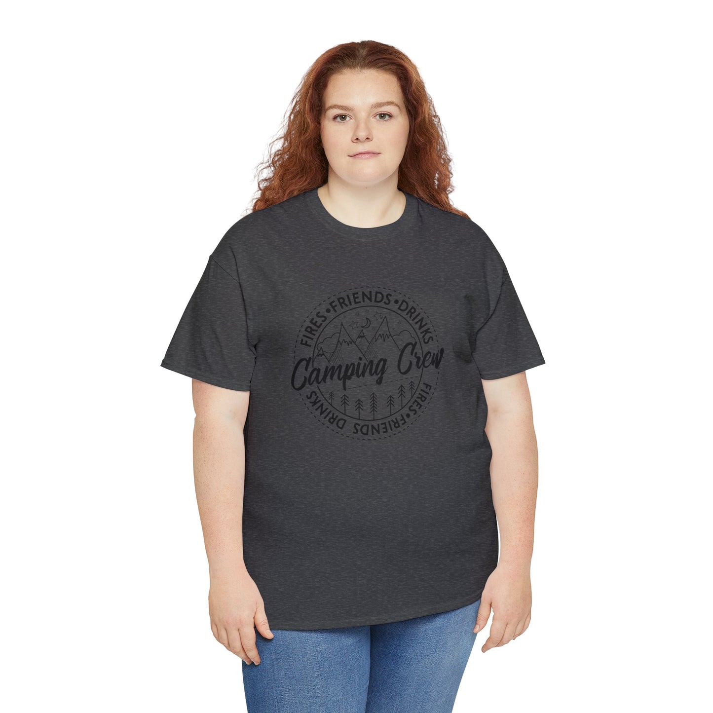 Camping Crew Unisex Heavy Cotton Tee