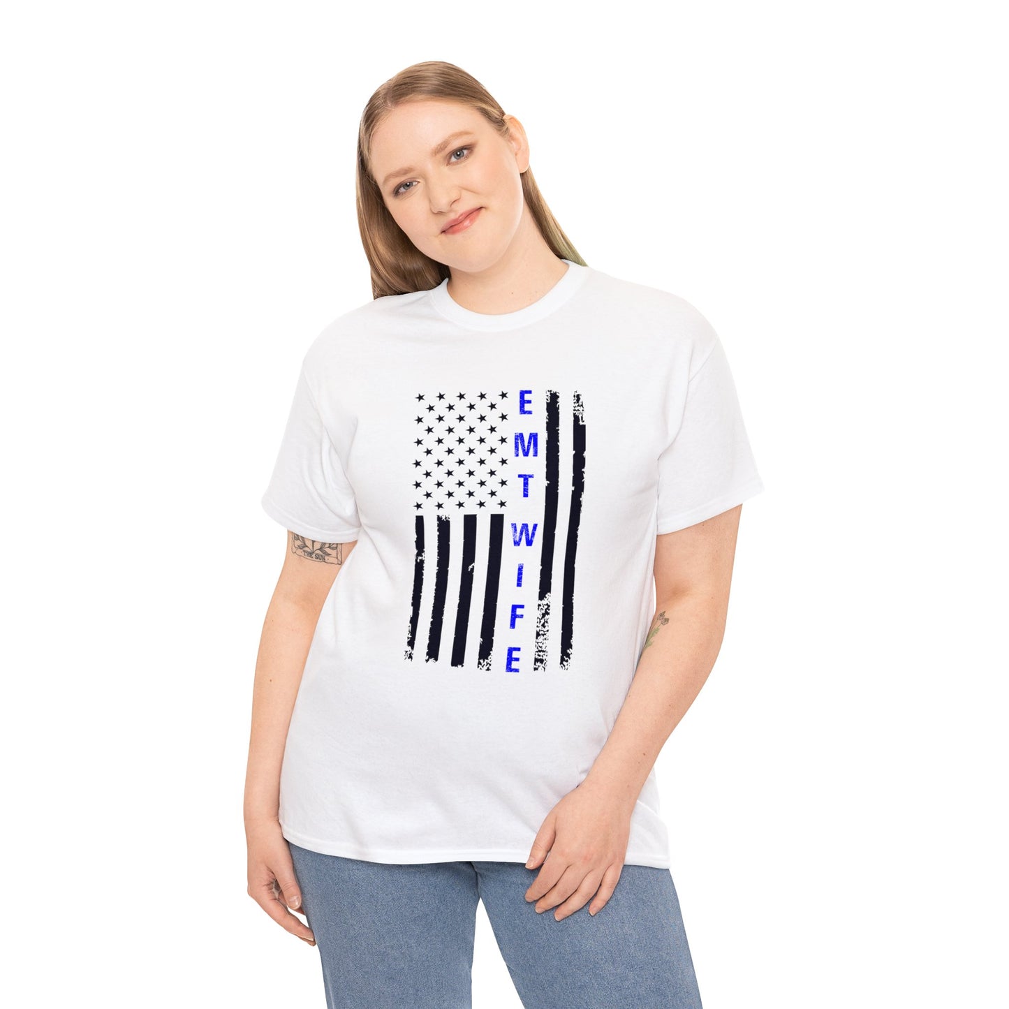 EMT Wife Unisex Heavy Cotton Tee