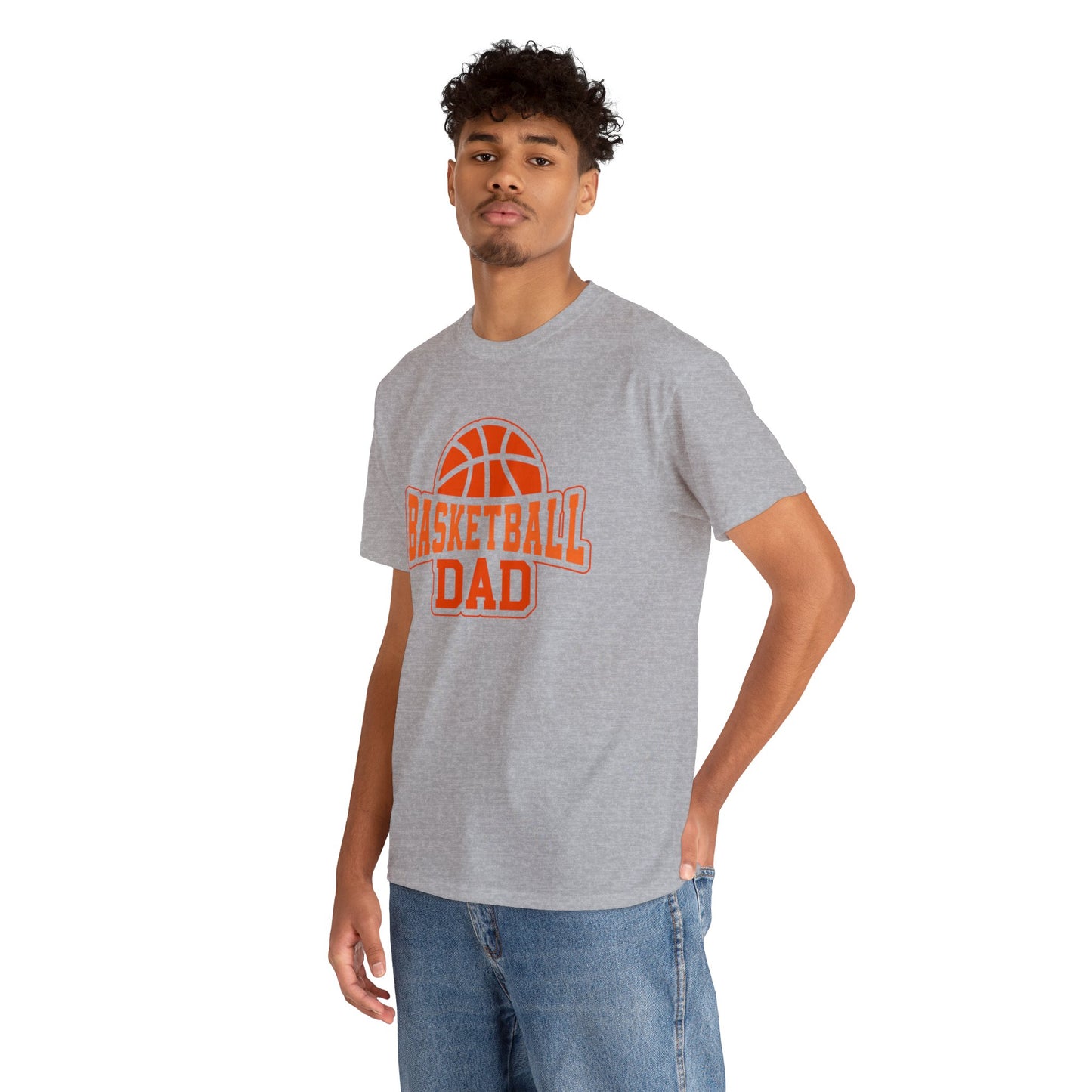 Basketball Dad Unisex Heavy Cotton Tee