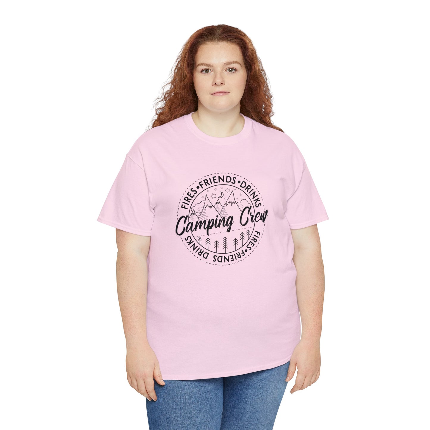 Camping Crew Unisex Heavy Cotton Tee