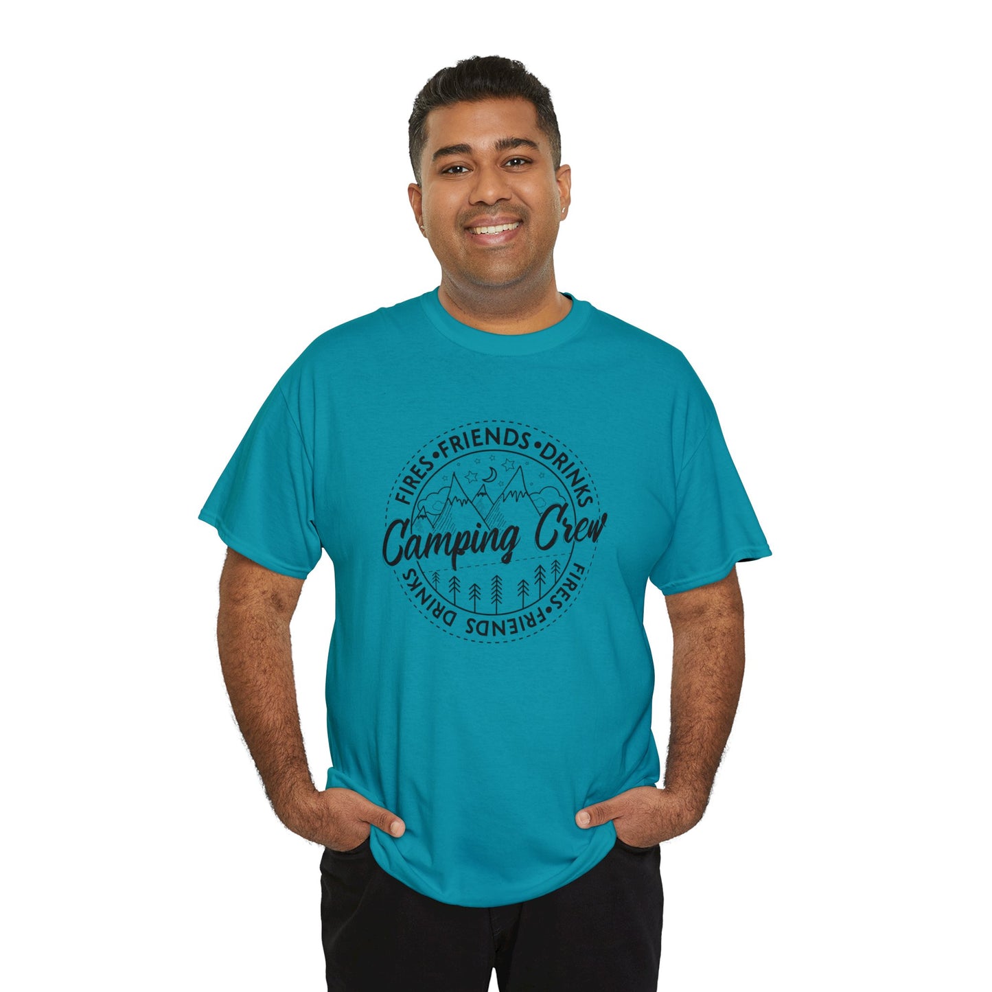 Camping Crew Unisex Heavy Cotton Tee