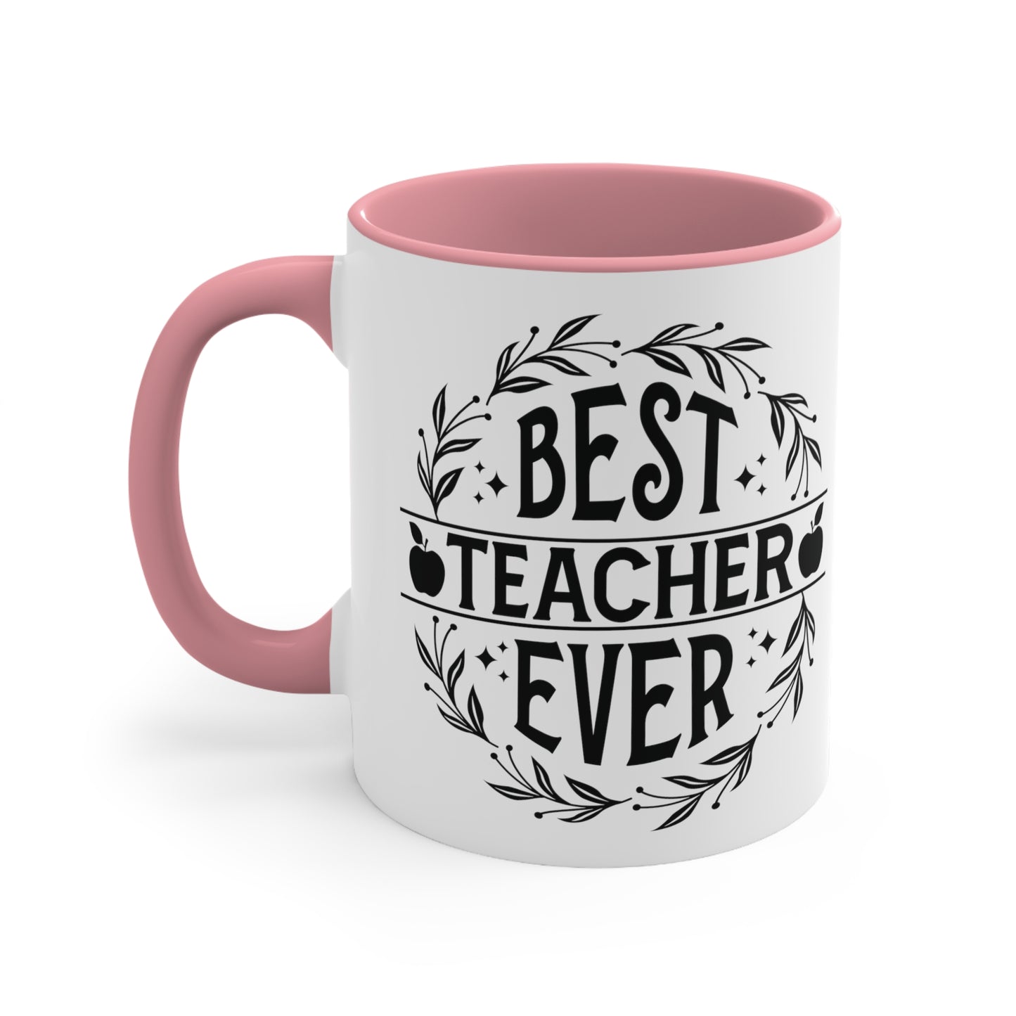 Best Teacher Ever Accent Coffee Mug, 11oz