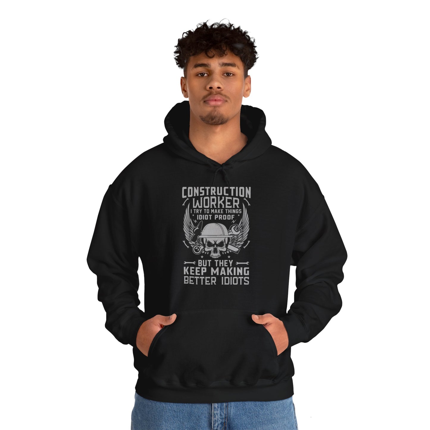 Contruction Worker Unisex Heavy Blend™ Hooded Sweatshirt