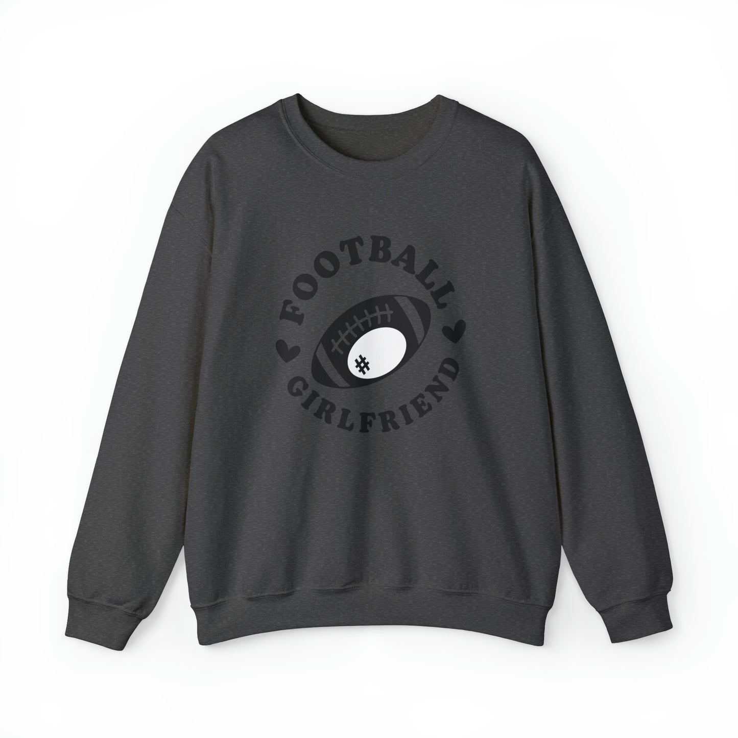 Football Girlfriend Unisex Heavy Blend™ Crewneck Sweatshirt