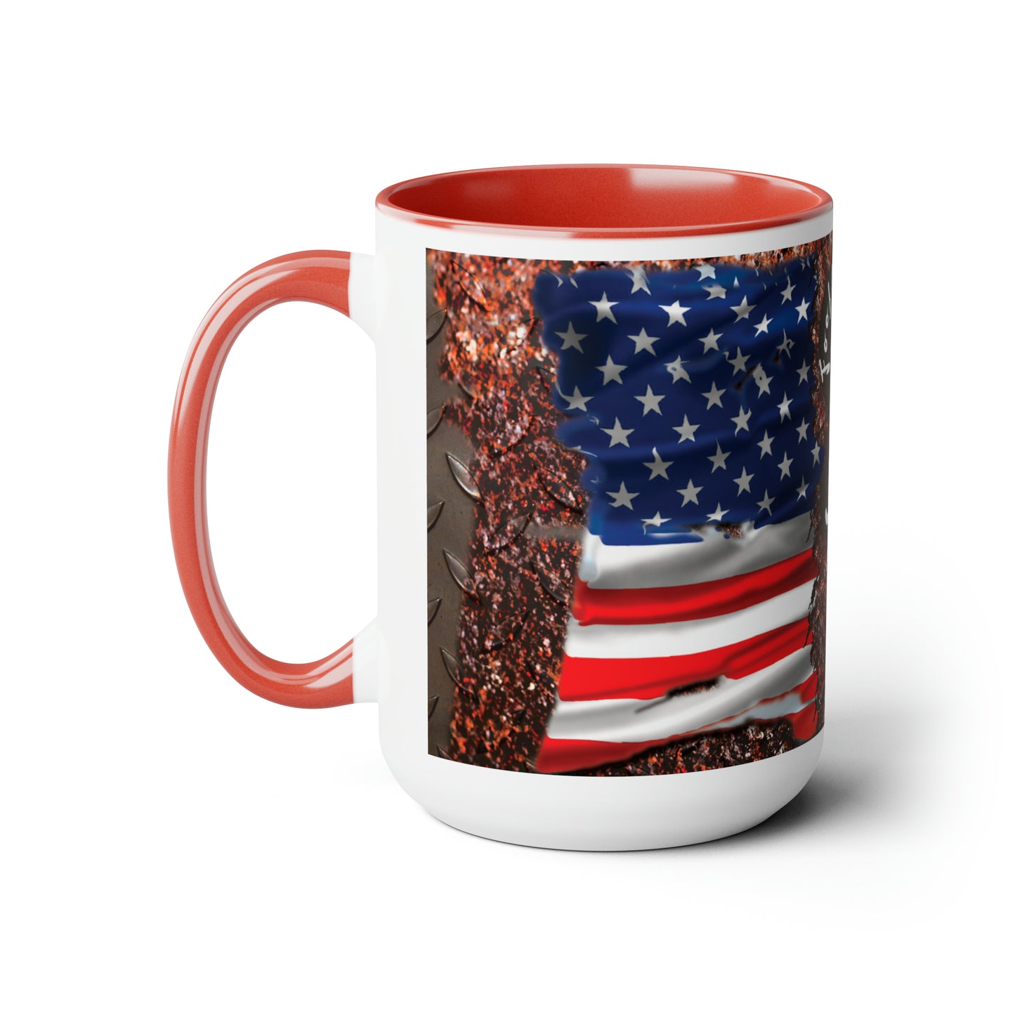 Football Dad Two-Tone Coffee Mugs, 15oz
