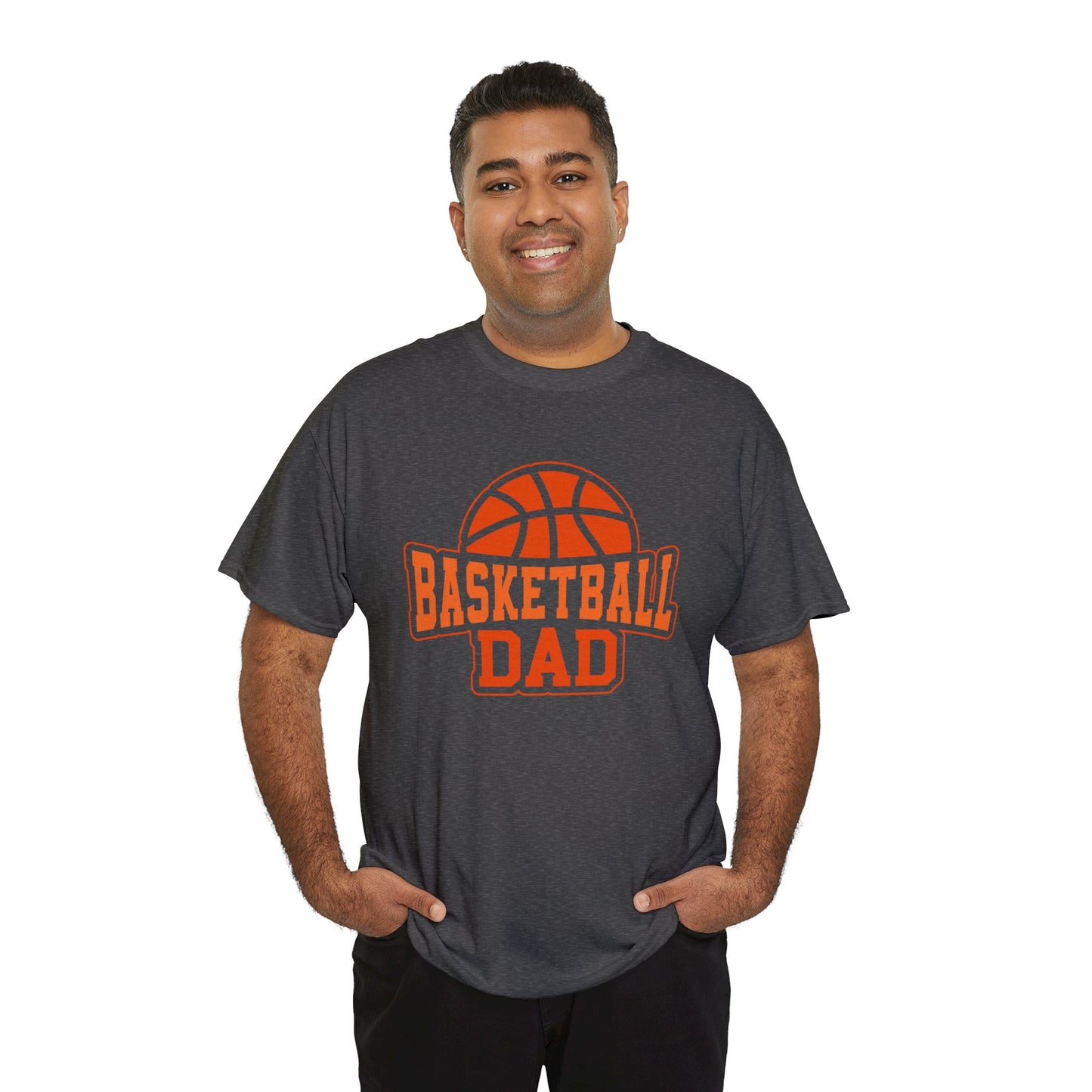 Basketball Dad Unisex Heavy Cotton Tee