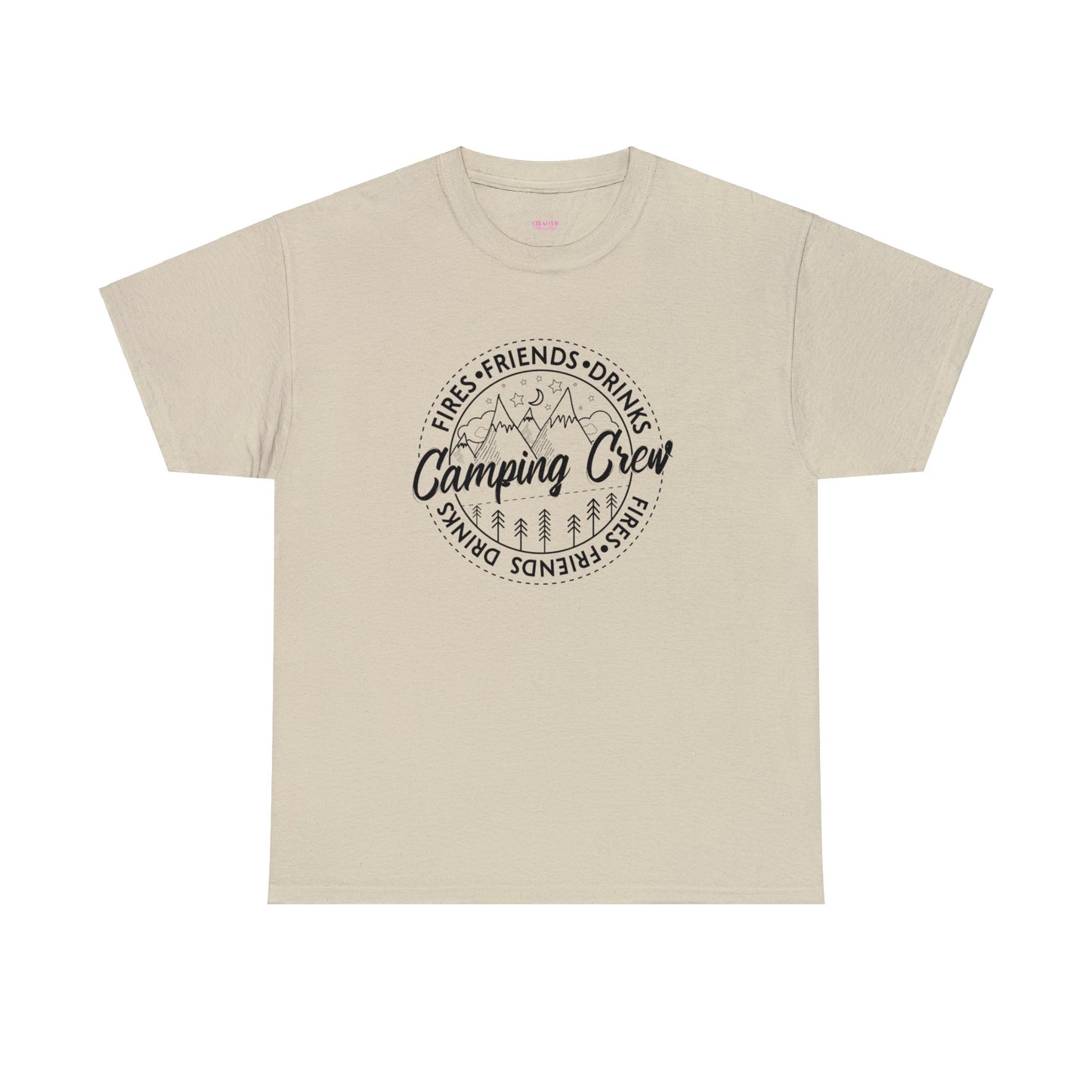 Camping Crew Unisex Heavy Cotton Tee