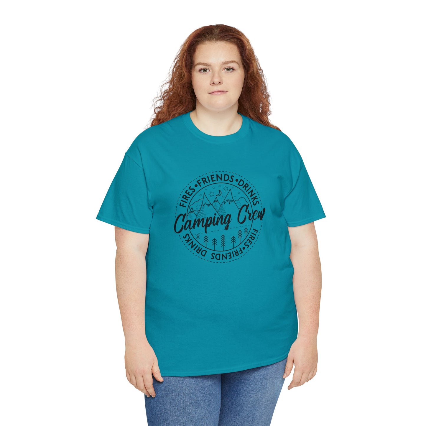 Camping Crew Unisex Heavy Cotton Tee
