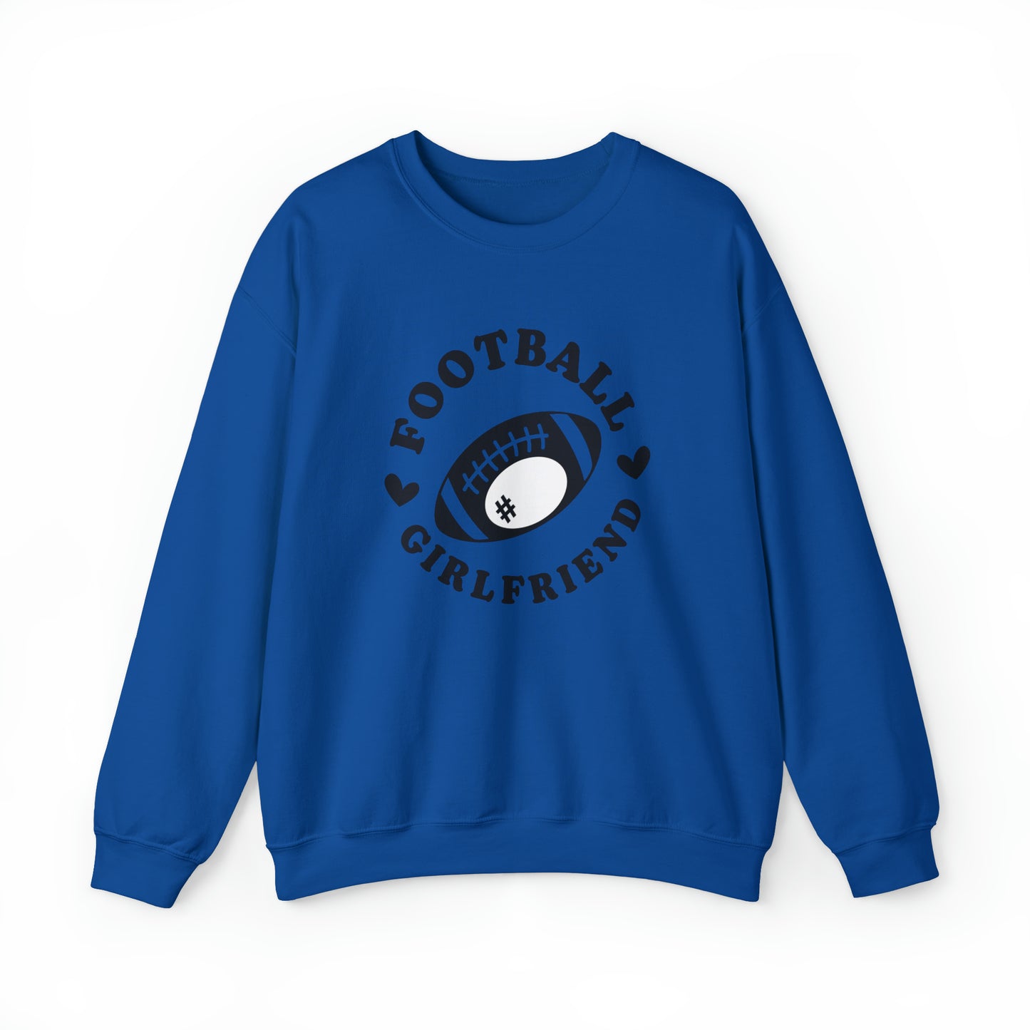 Football Girlfriend Unisex Heavy Blend™ Crewneck Sweatshirt