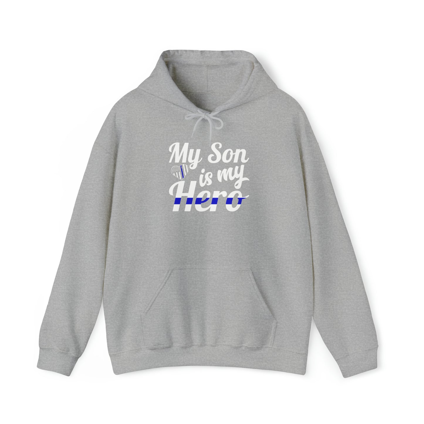 My Son My Hero Police Unisex Heavy Blend™ Hooded Sweatshirt