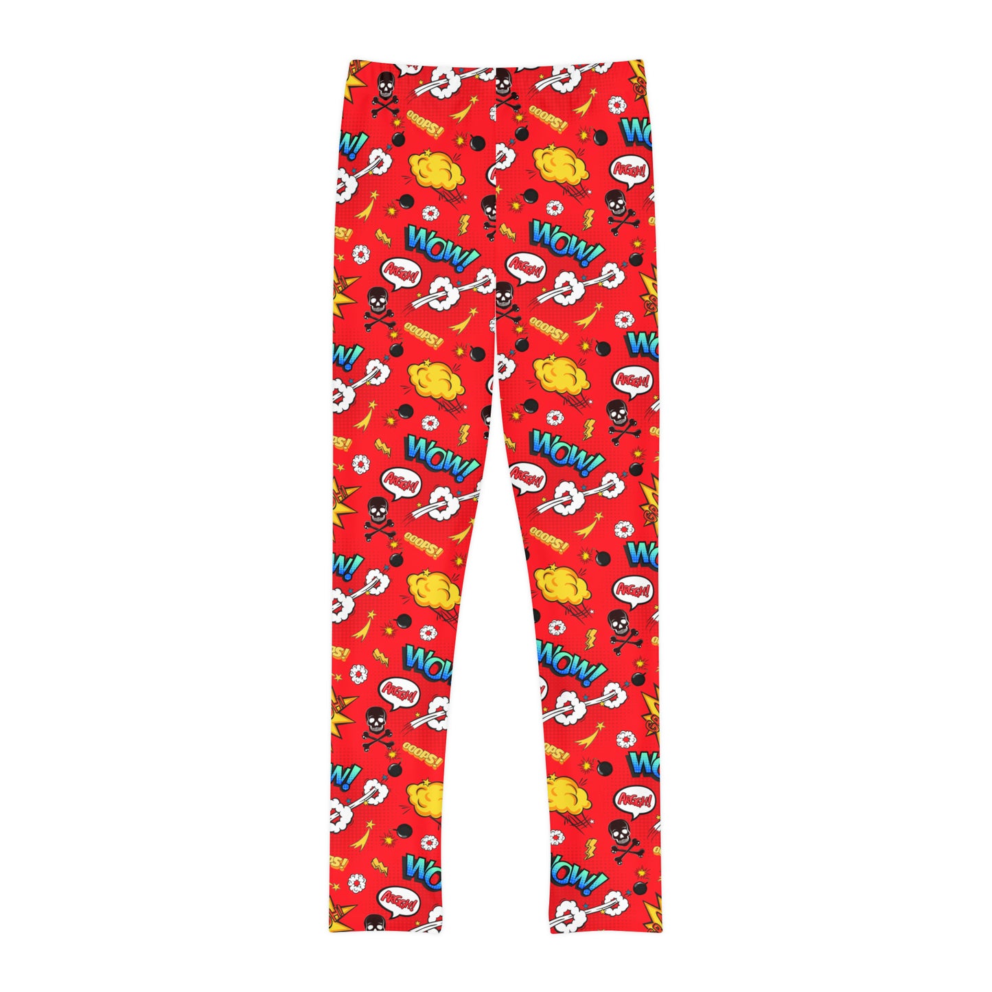 Superhero Inspired Youth Full-Length Leggings