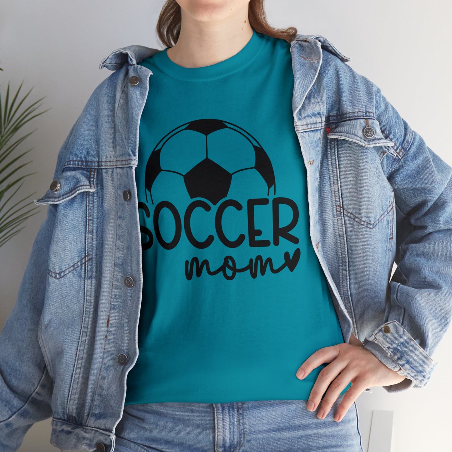 Soccer MOM Unisex Heavy Cotton Tee